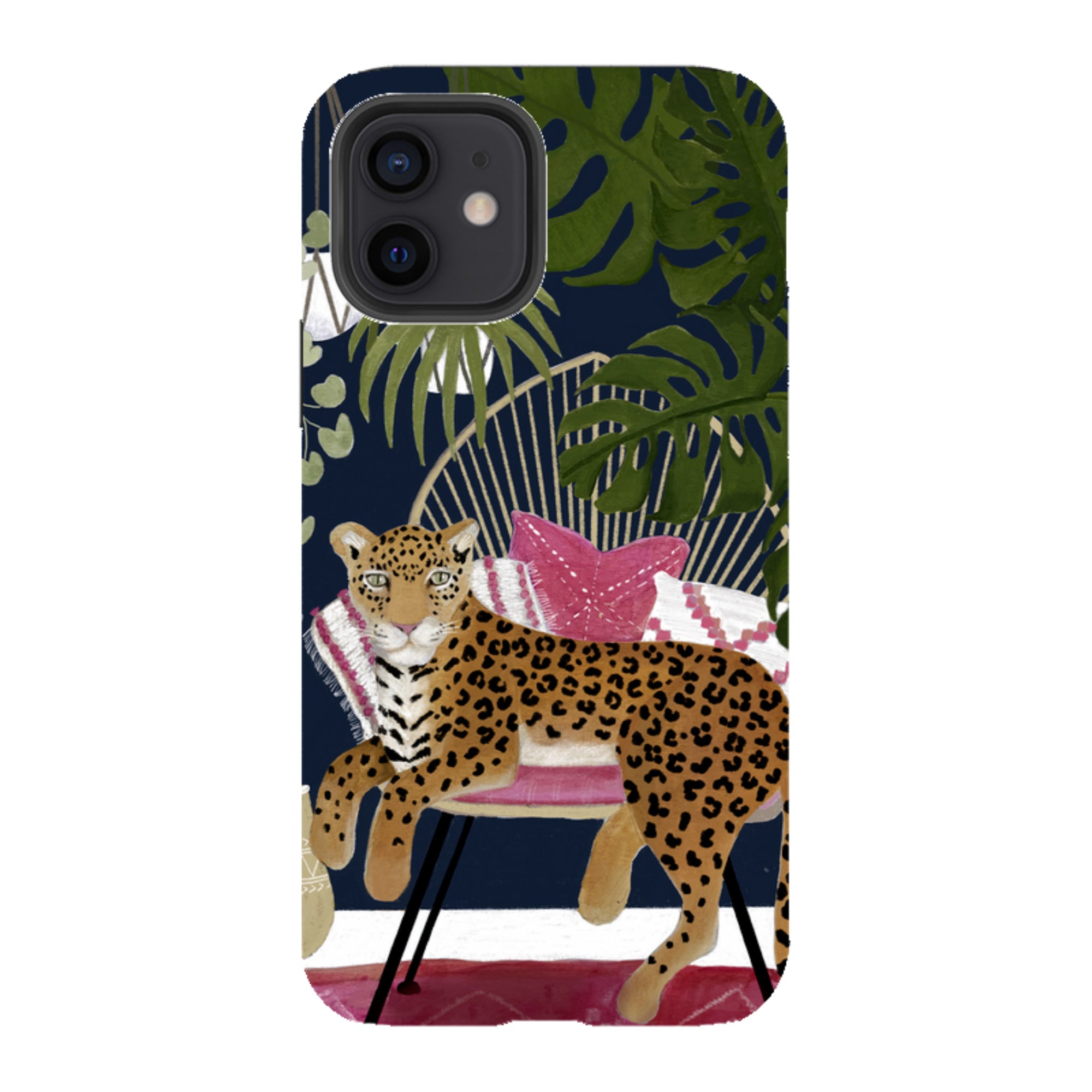 iPhone Tough Case - Boho Leopard By Bex Parkin