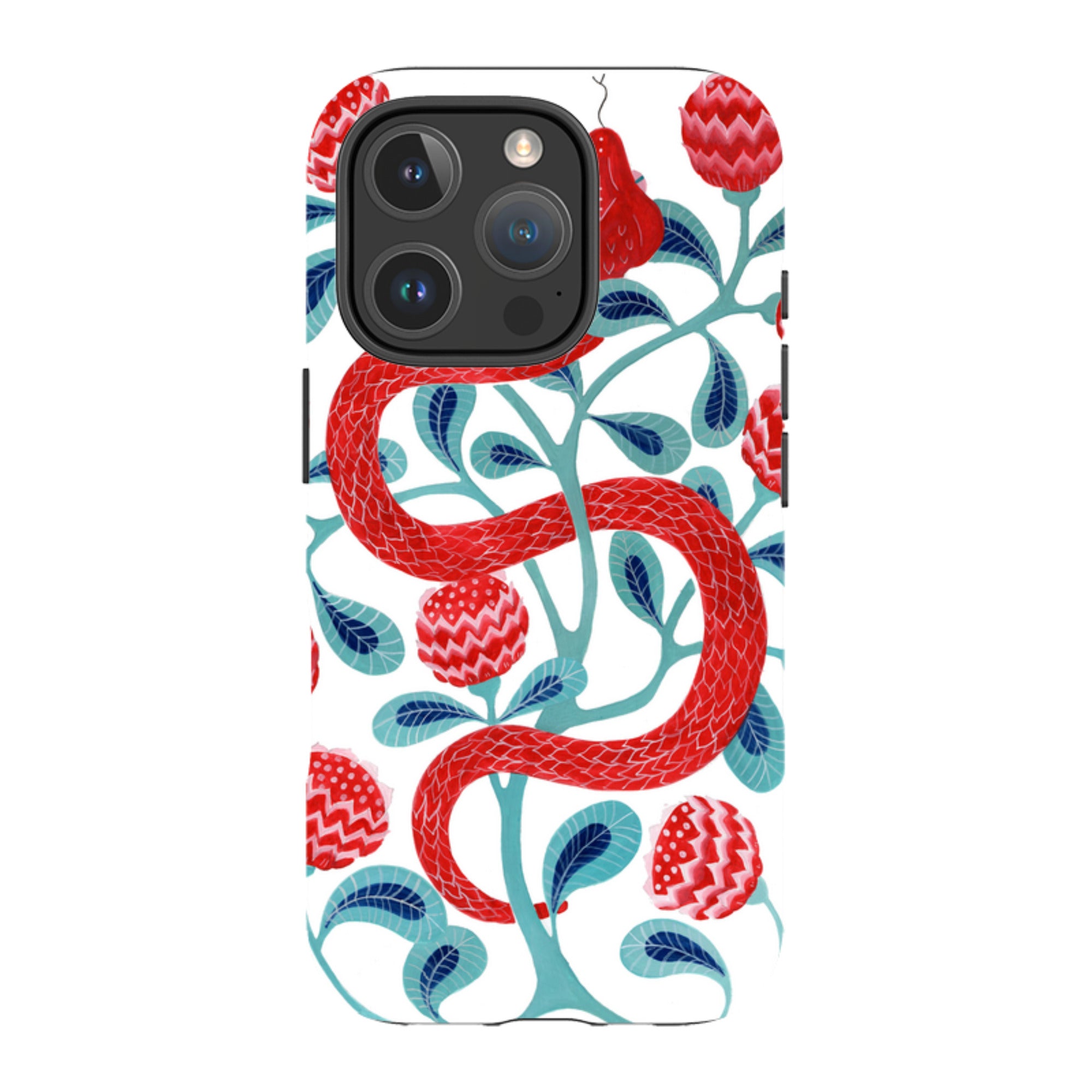 iPhone MagSafe Tough Case - Redsnake By Bex Parkin
