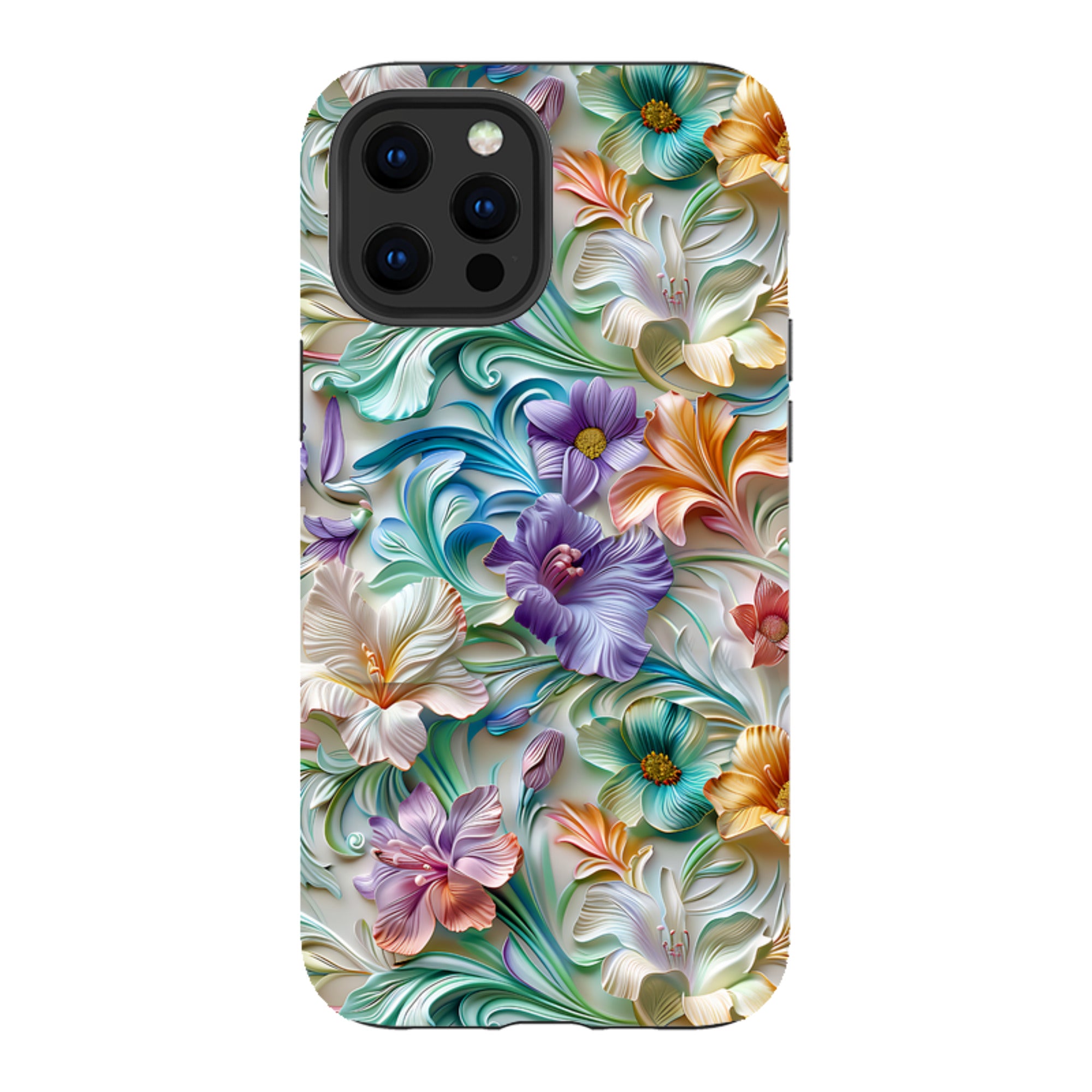 iPhone Tough Case -Neo Floral