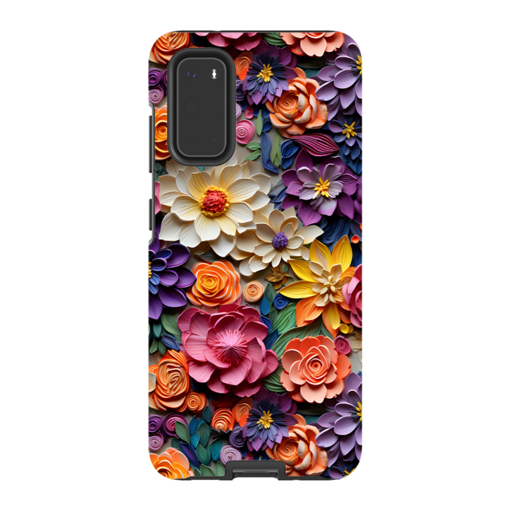 Samsung Tough Case - Violet Floral
