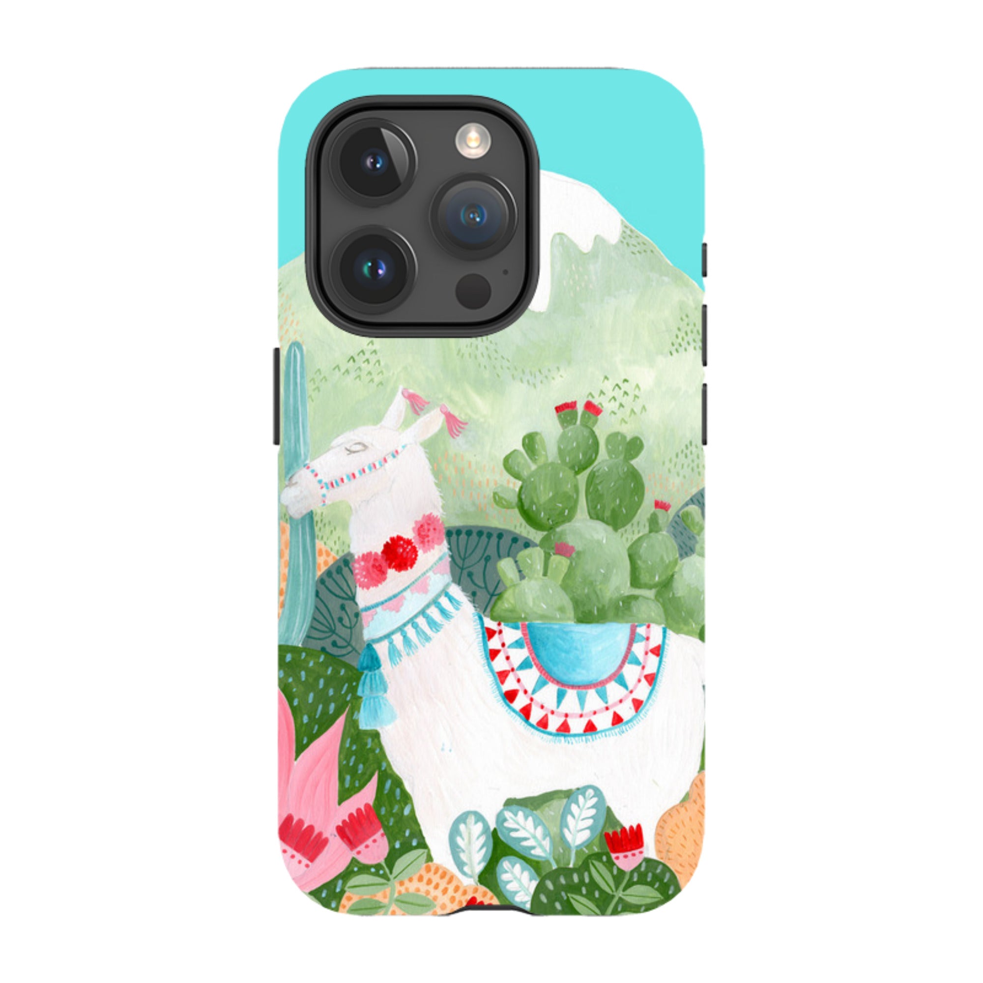 iPhone MagSafe Tough Case - Llama By Bex Parkin