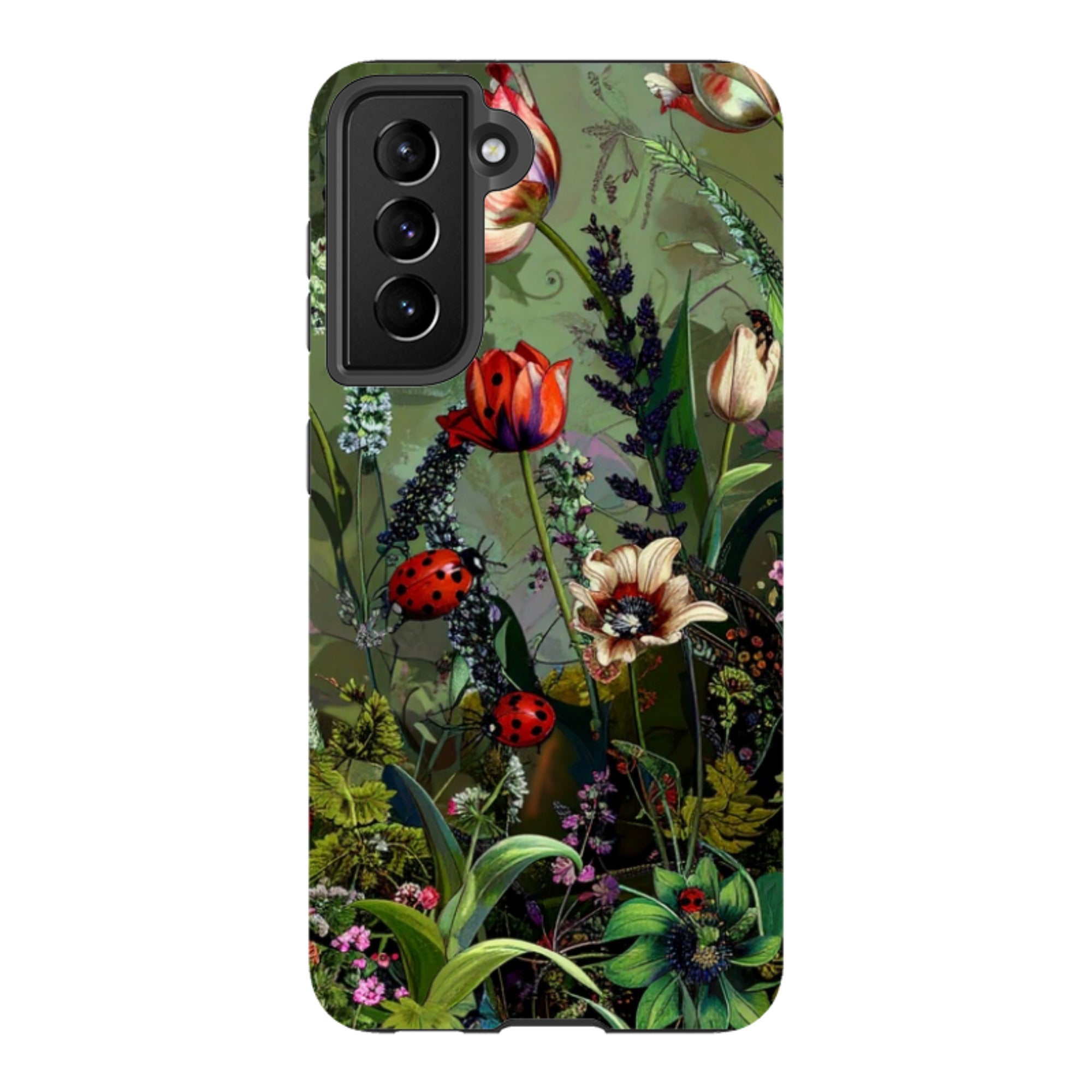 Samsung Tough Case - Green Vyne Ladybirds