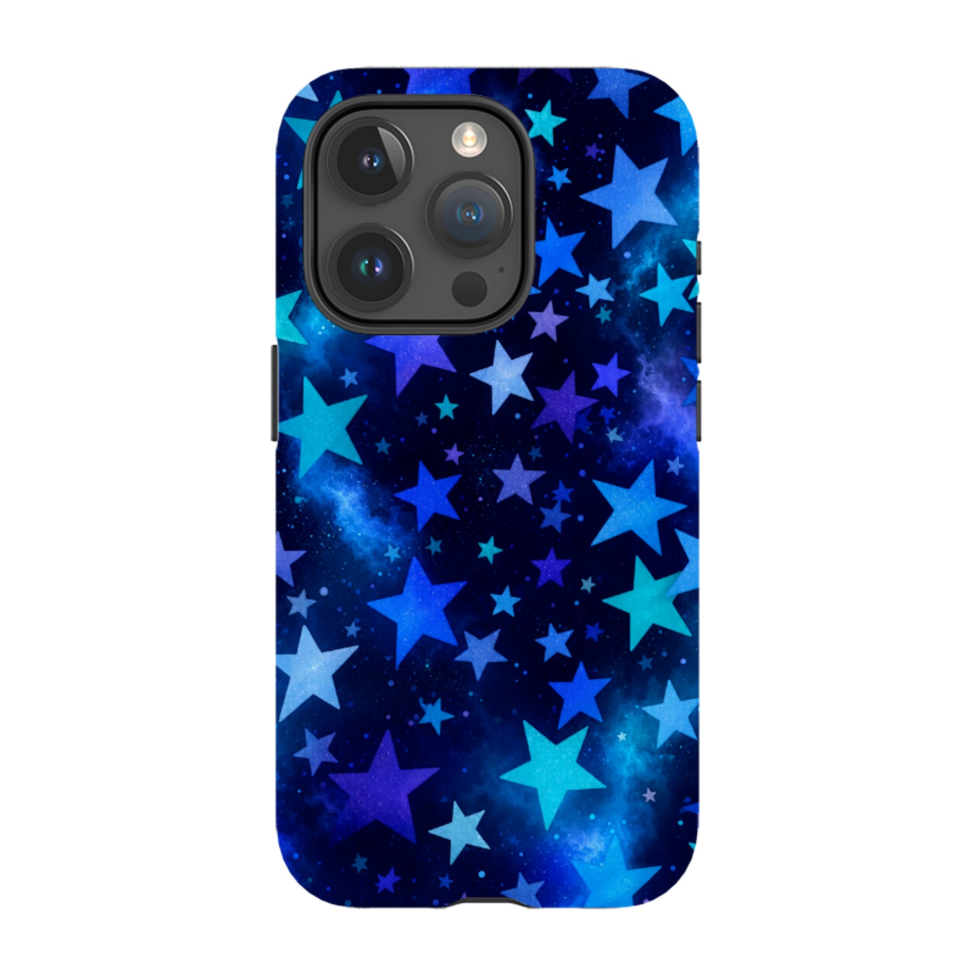 iPhone Tough Case - Blue Galaxy Star