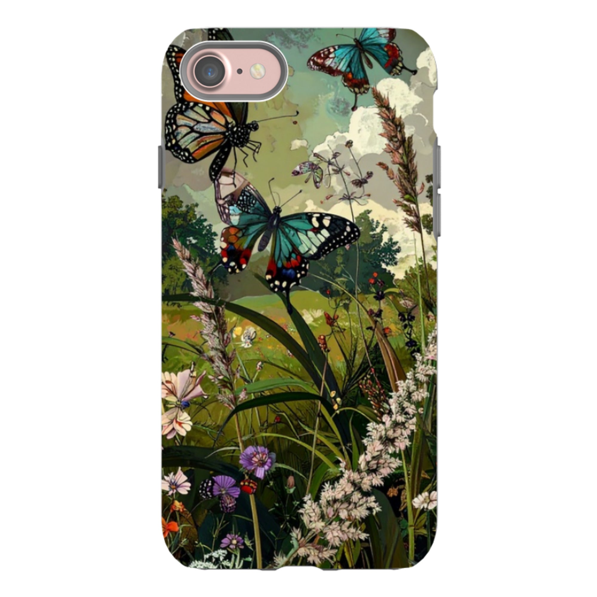 iPhone Tough Case - Green Vyne Tall Grass