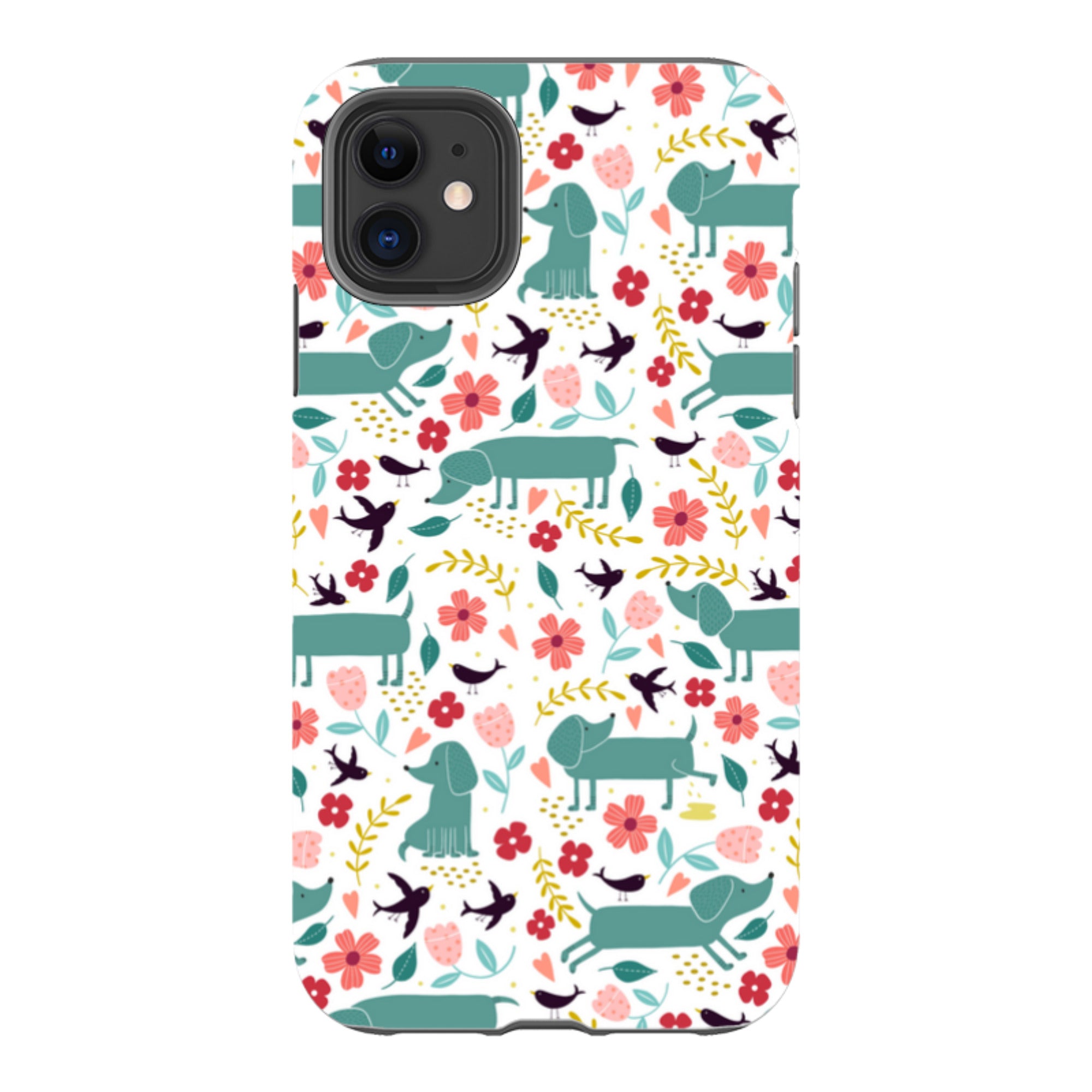 iPhone Tough Case - Cheeky Daschunds By Suzy Taylor