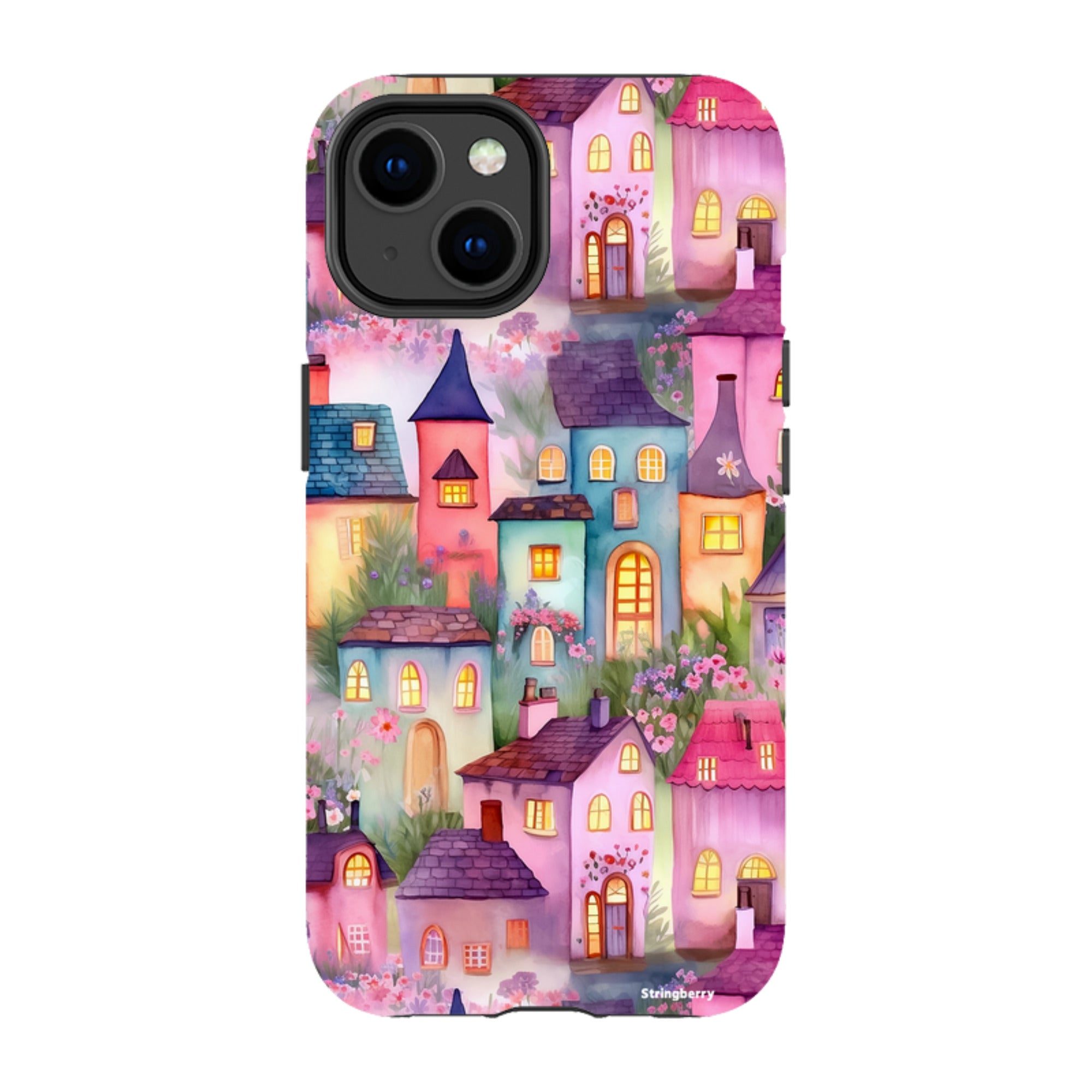 iPhone Tough Case - Fairy Houses