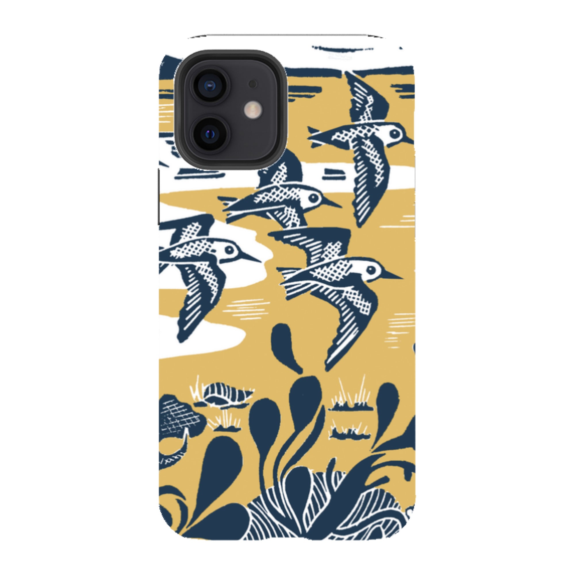 iPhone Tough Case - Sanderlings At The Shore By Kate Heiss