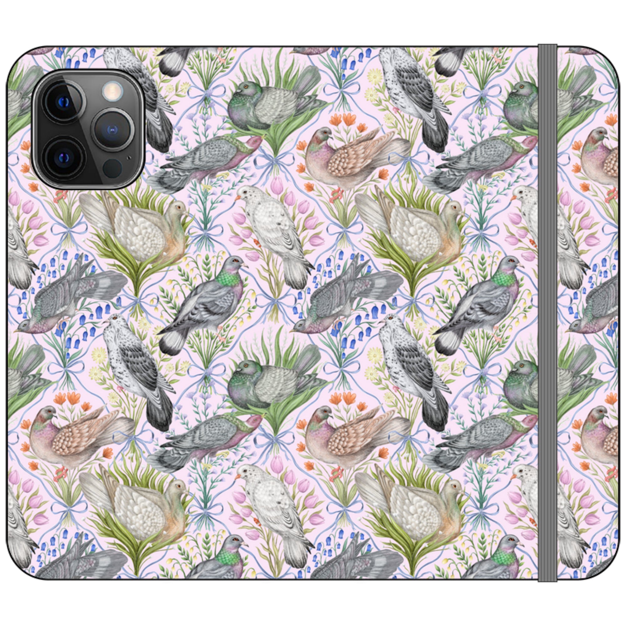 Pigeon Pals Wallet Case By Catherine Rowe