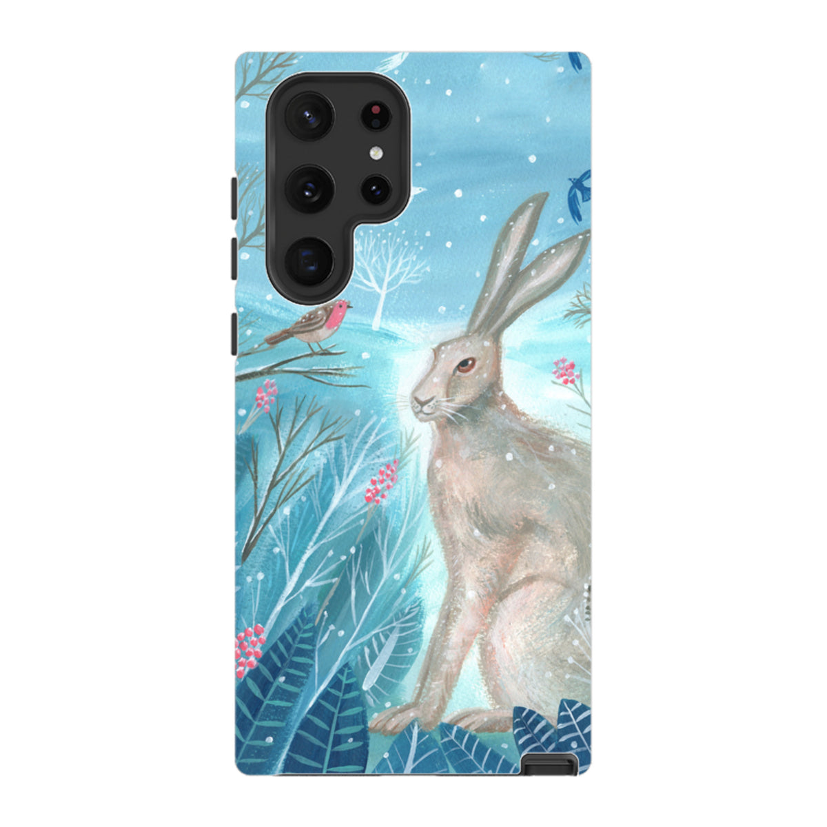 Samsung Tough Case - Winter Hare By Mary Stubberfield