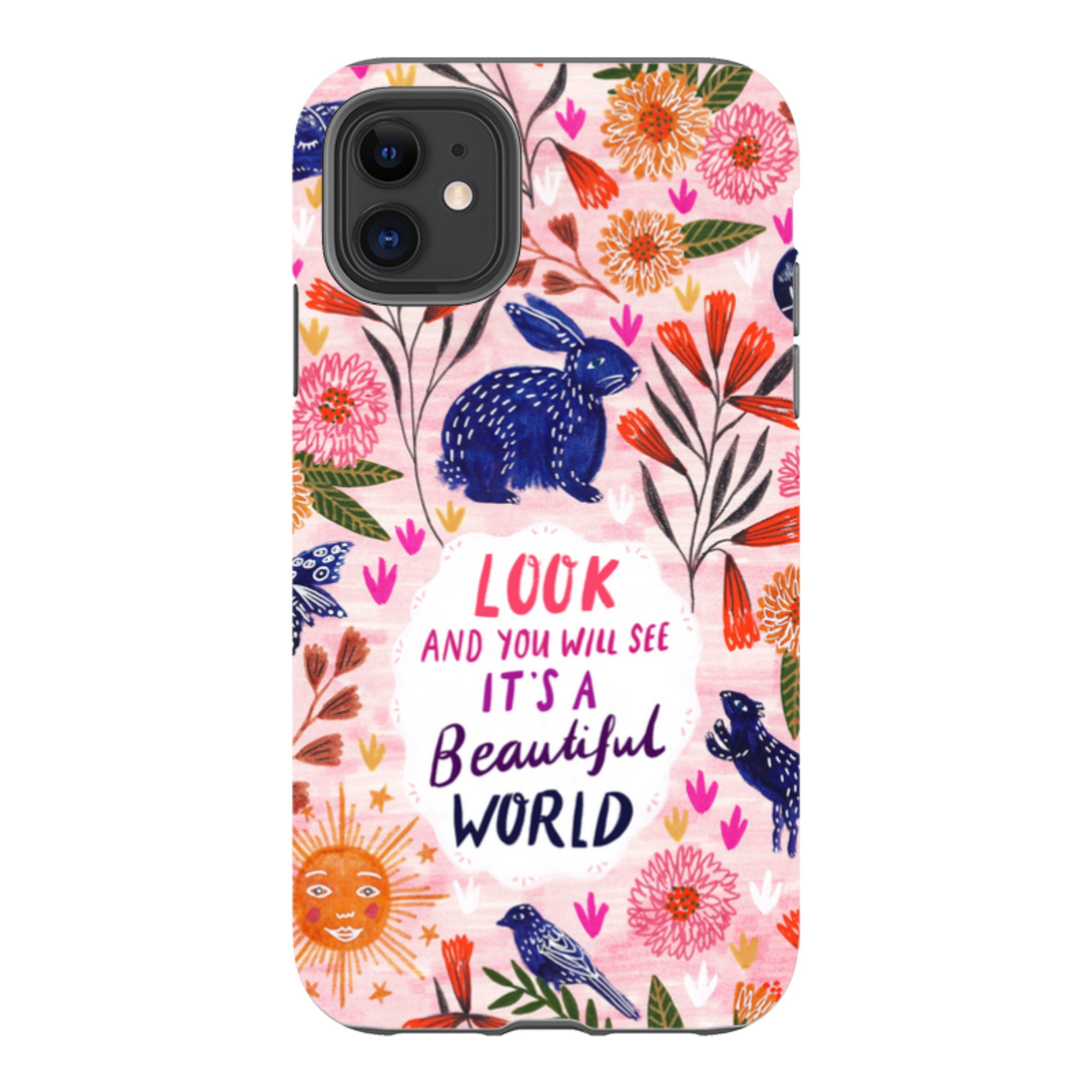 iPhone Tough Case - Beautiful World By Lee Foster Wilson