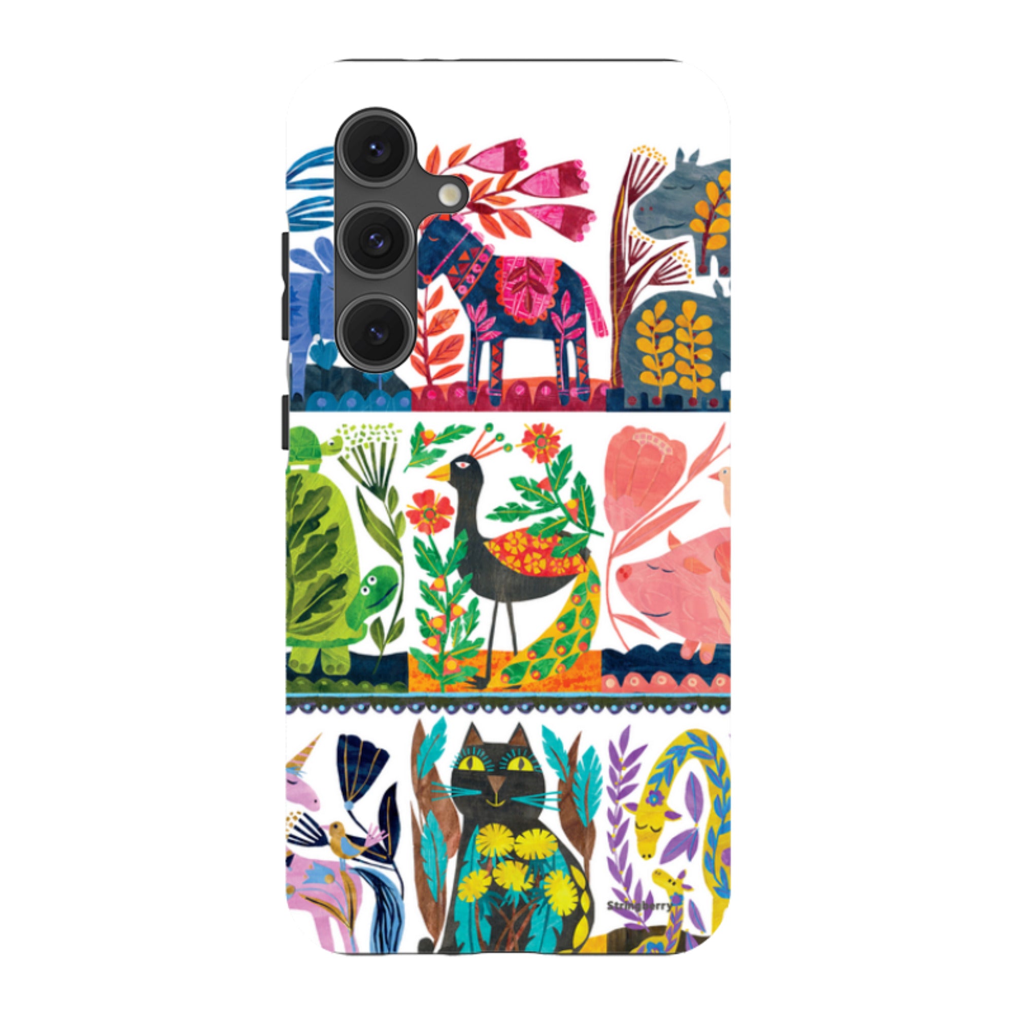 Samsung Tough Case - Folk Colour By Tracey English