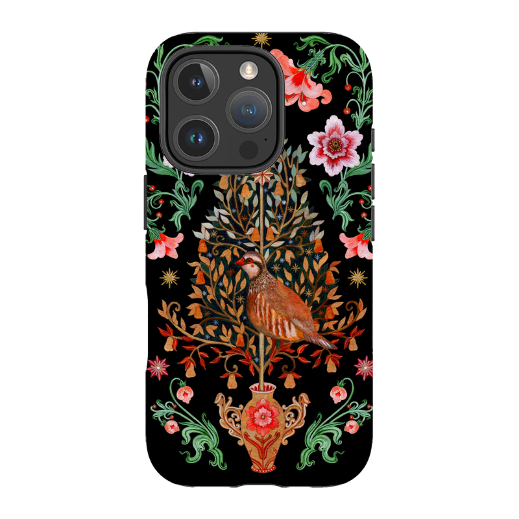 iPhone MagSafe Tough Case - Partridge Pear Tree By Maria Matos