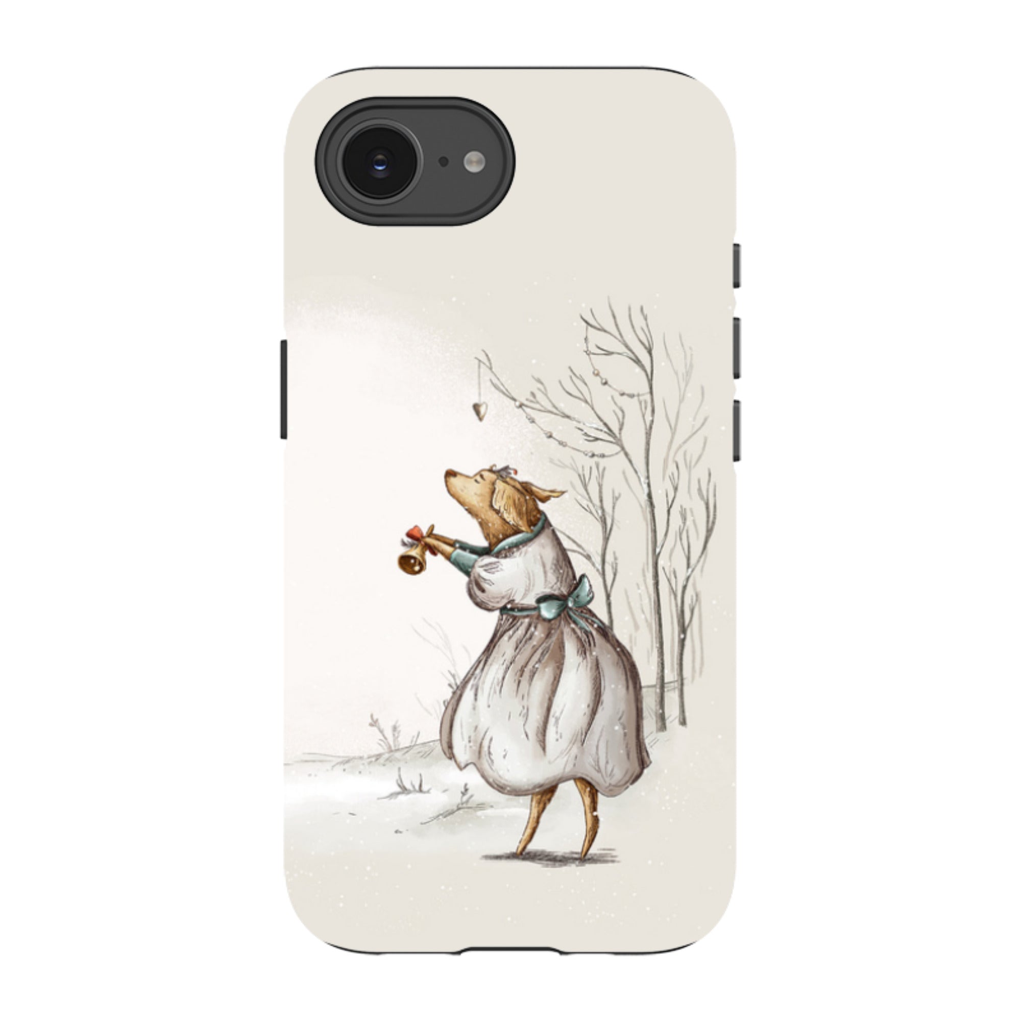 iPhone Tough Case - Lady Xmas