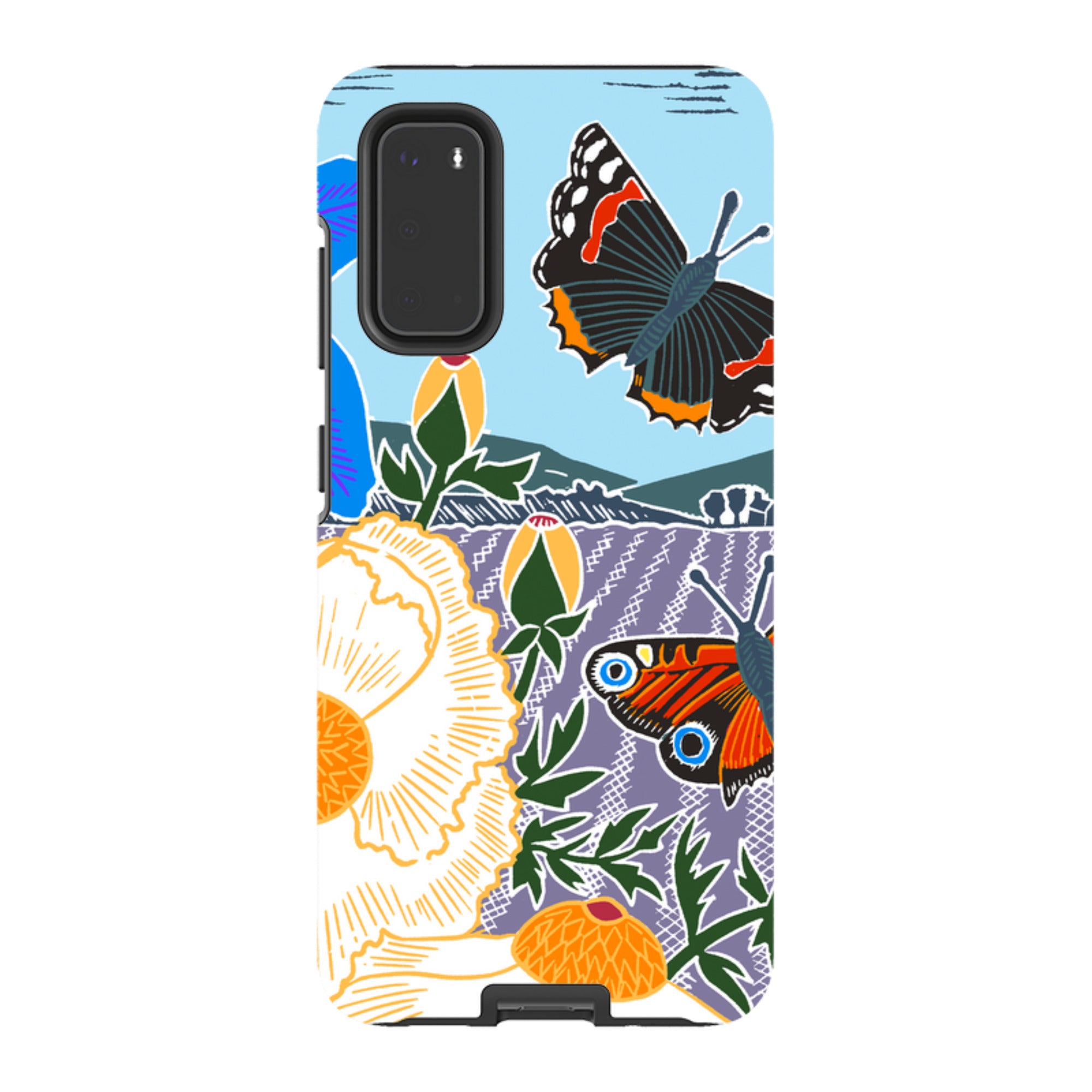 Samsung Tough Case - Bold Butterflies By Kate Heiss