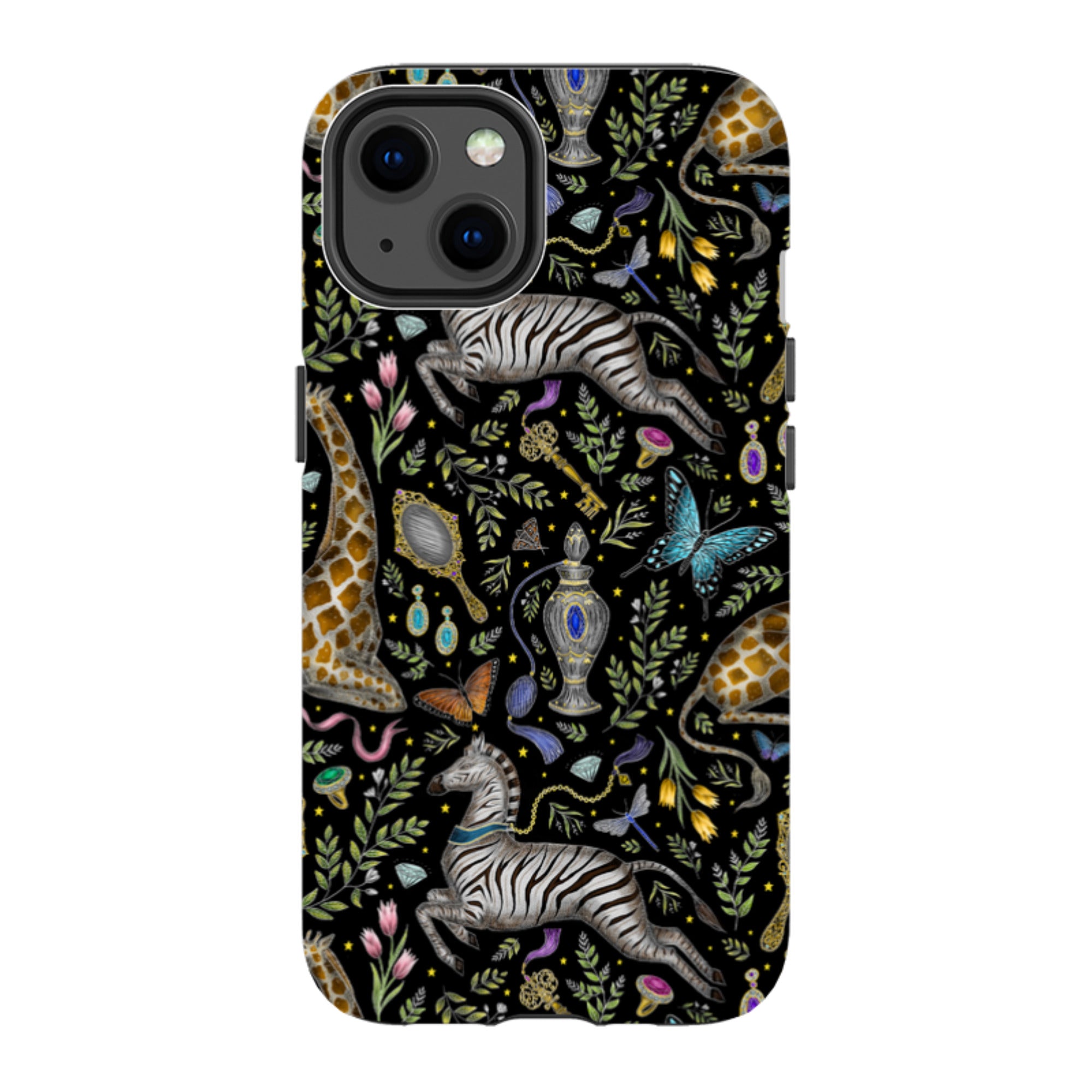 iPhone MagSafe Tough Case -  Dressing Table Black By Catherine Rowe
