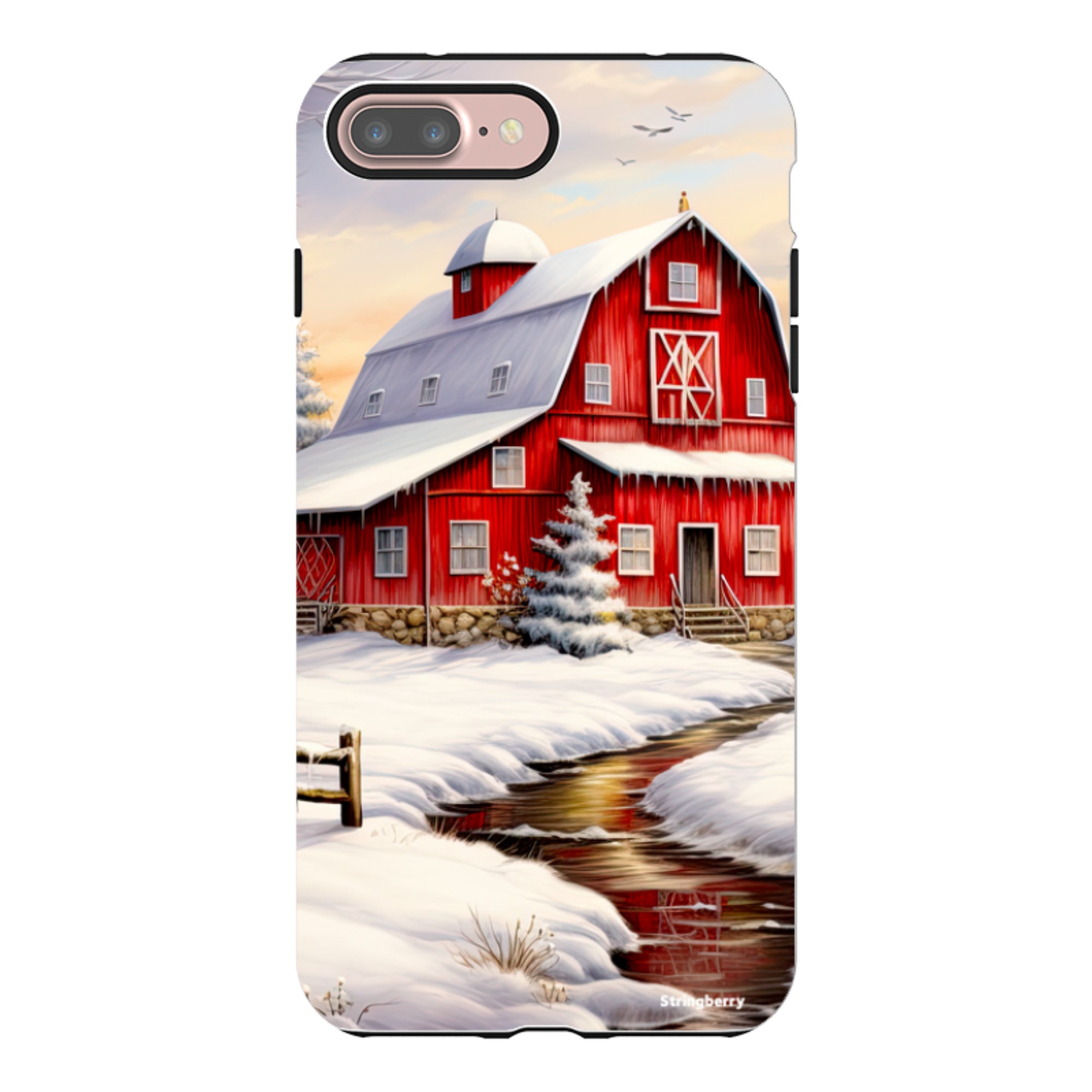 iPhone Tough Case - Winter Barn