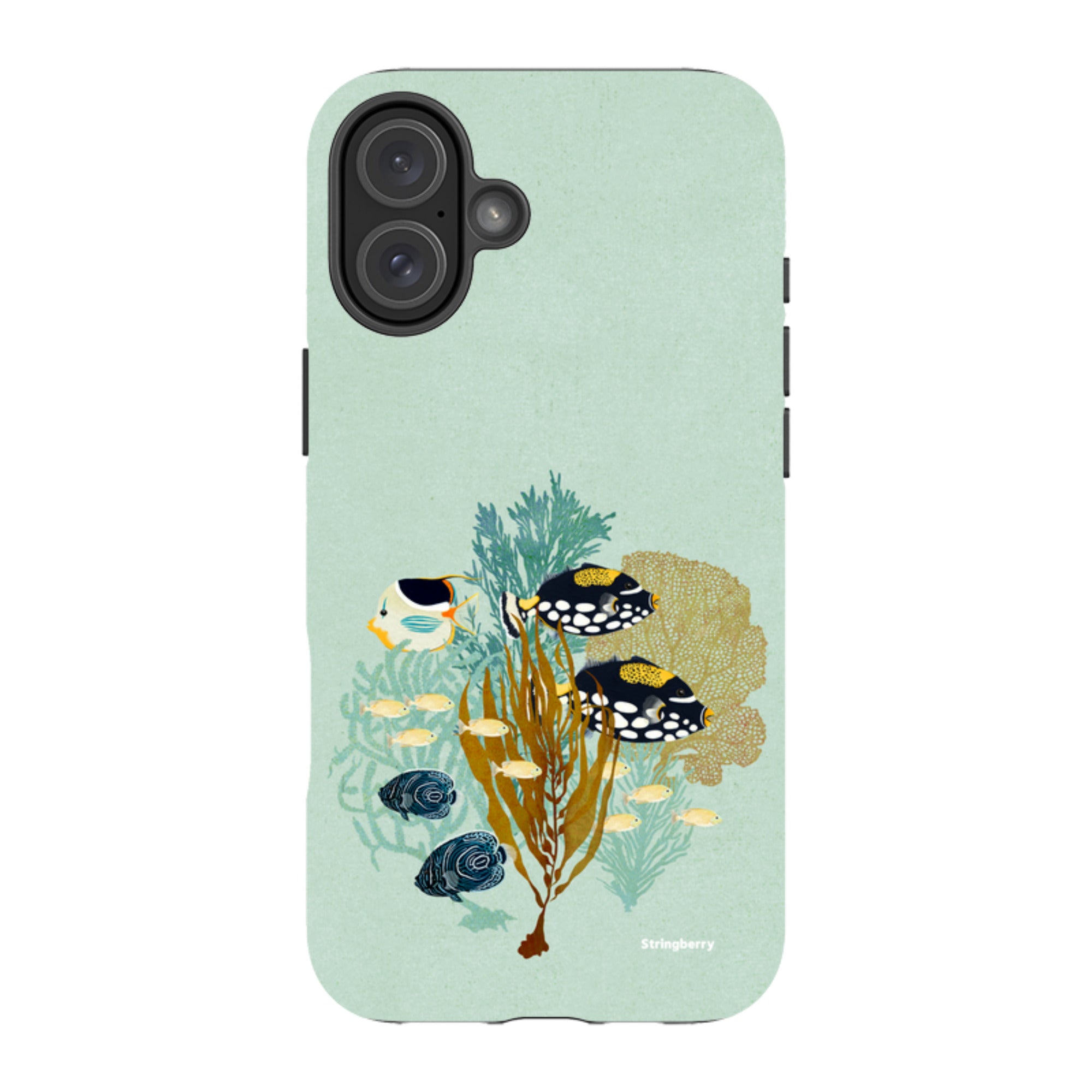 iPhone MagSafe Tough Case - Fish Town By Katherine Quinn