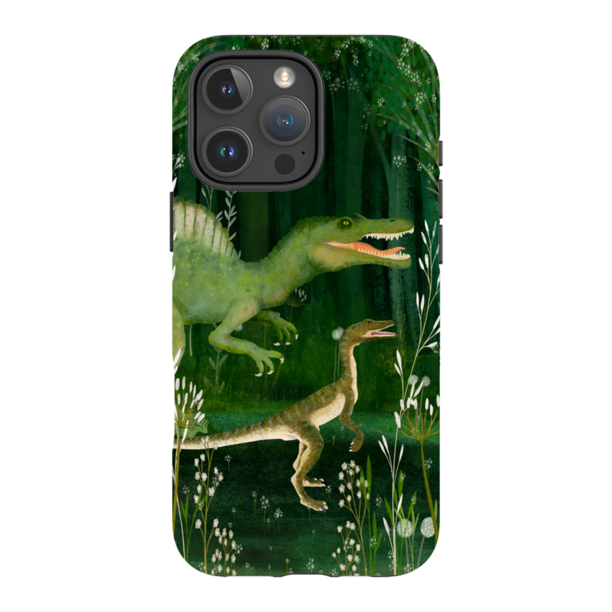 iPhone Tough Case - Dino Park II By Katherine Quinn
