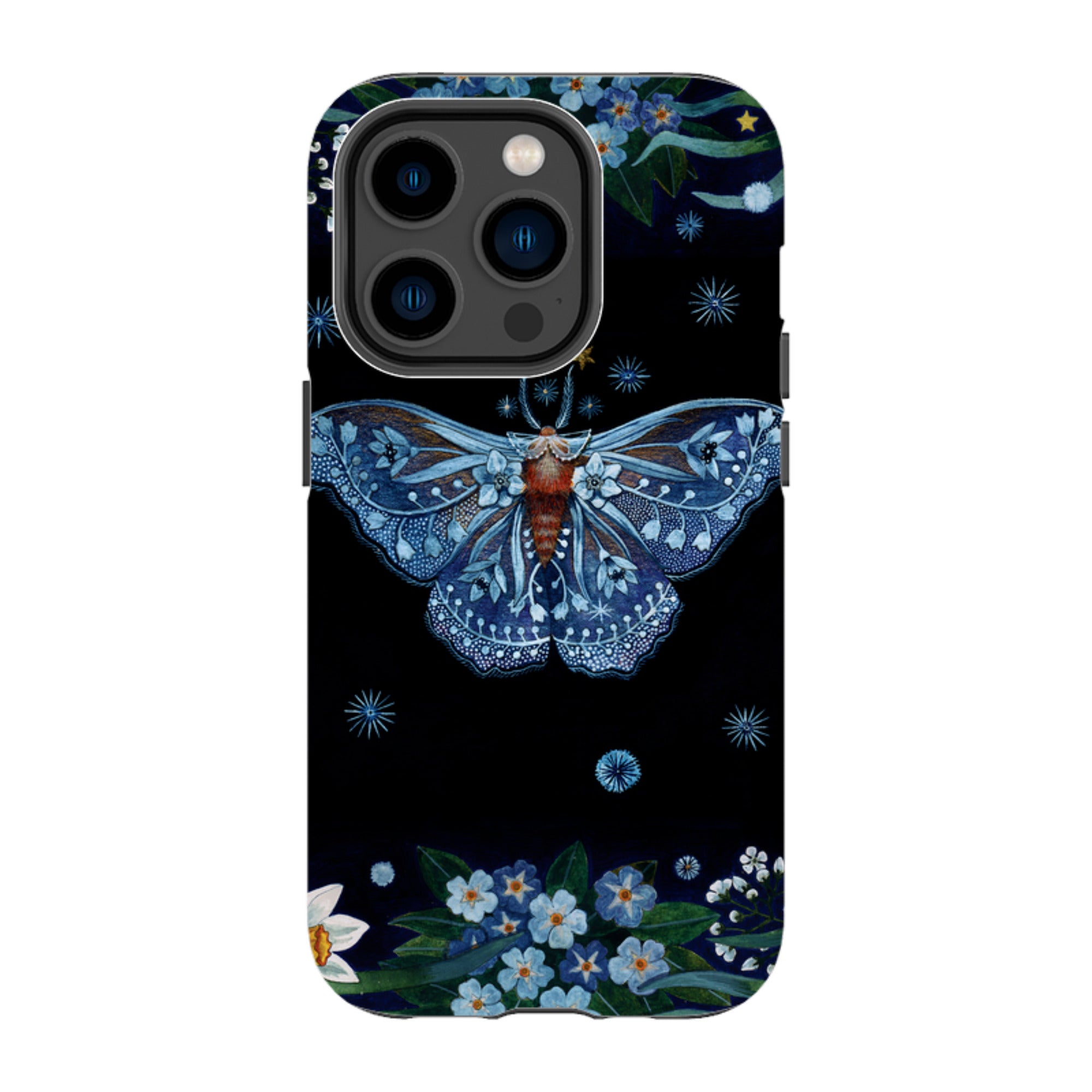 iPhone Tough Case - Night Moth By Maria Matos