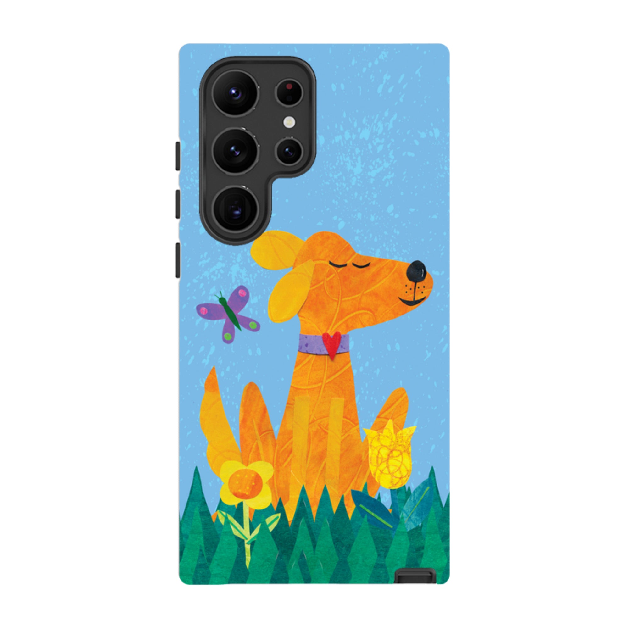 Samsung Tough Case - Pup In The Grass By Tracey English
