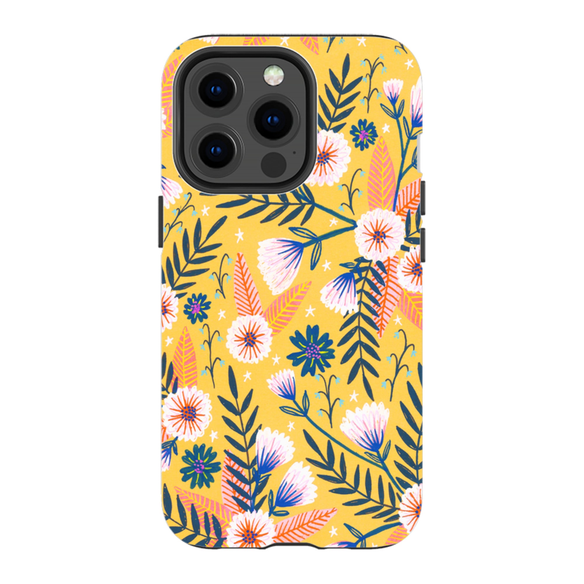 iPhone Tough Case - Summertime Garden By Lee Foster Wilson