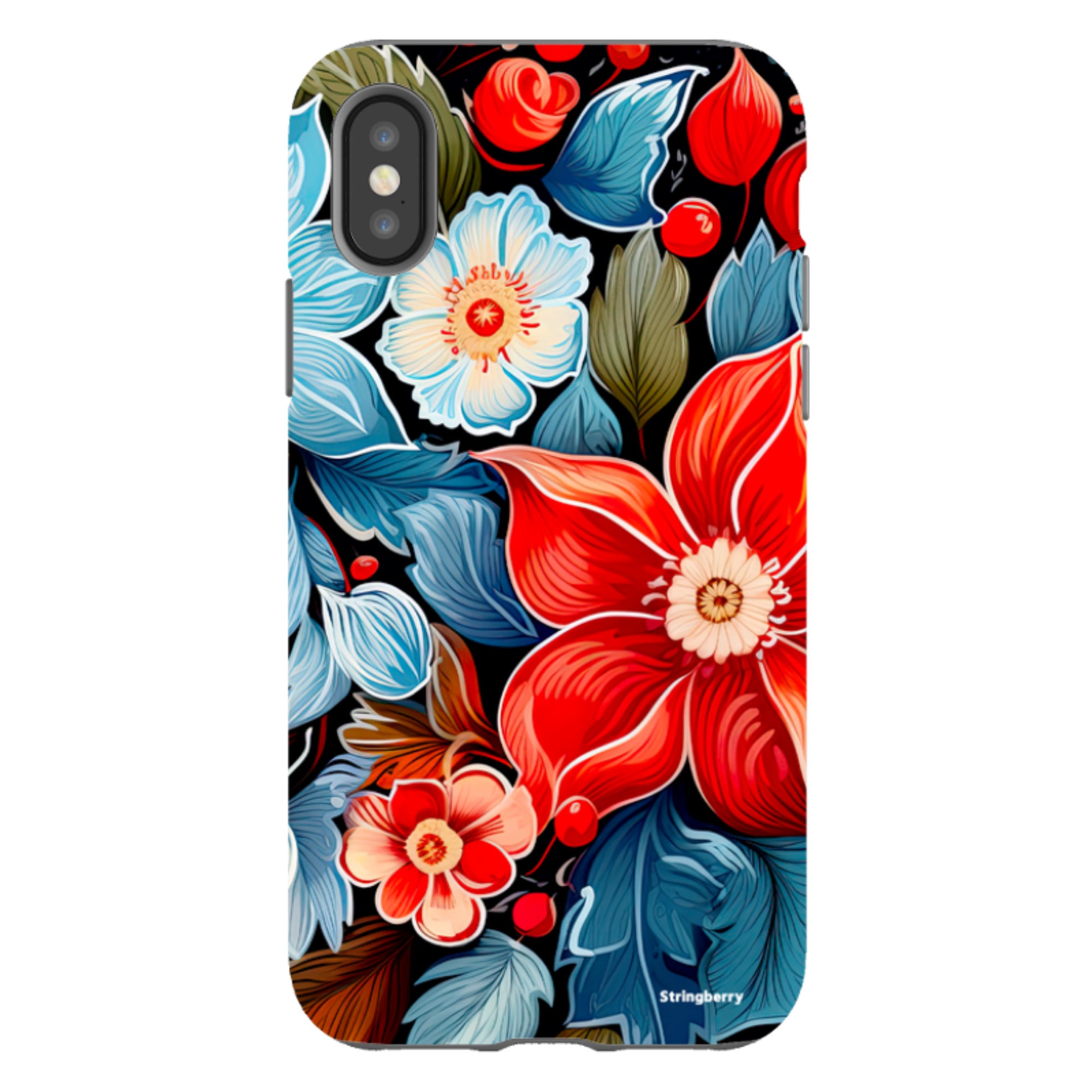 iPhone Tough Case - Red Bells