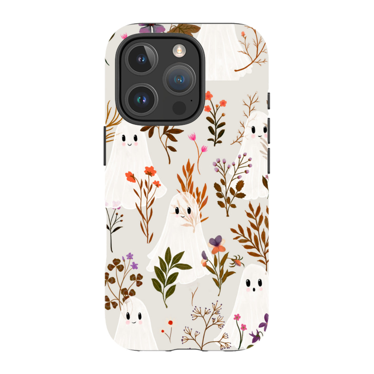iPhone Tough Case - Ghost in the Garden - Stone By Katherine Quinn