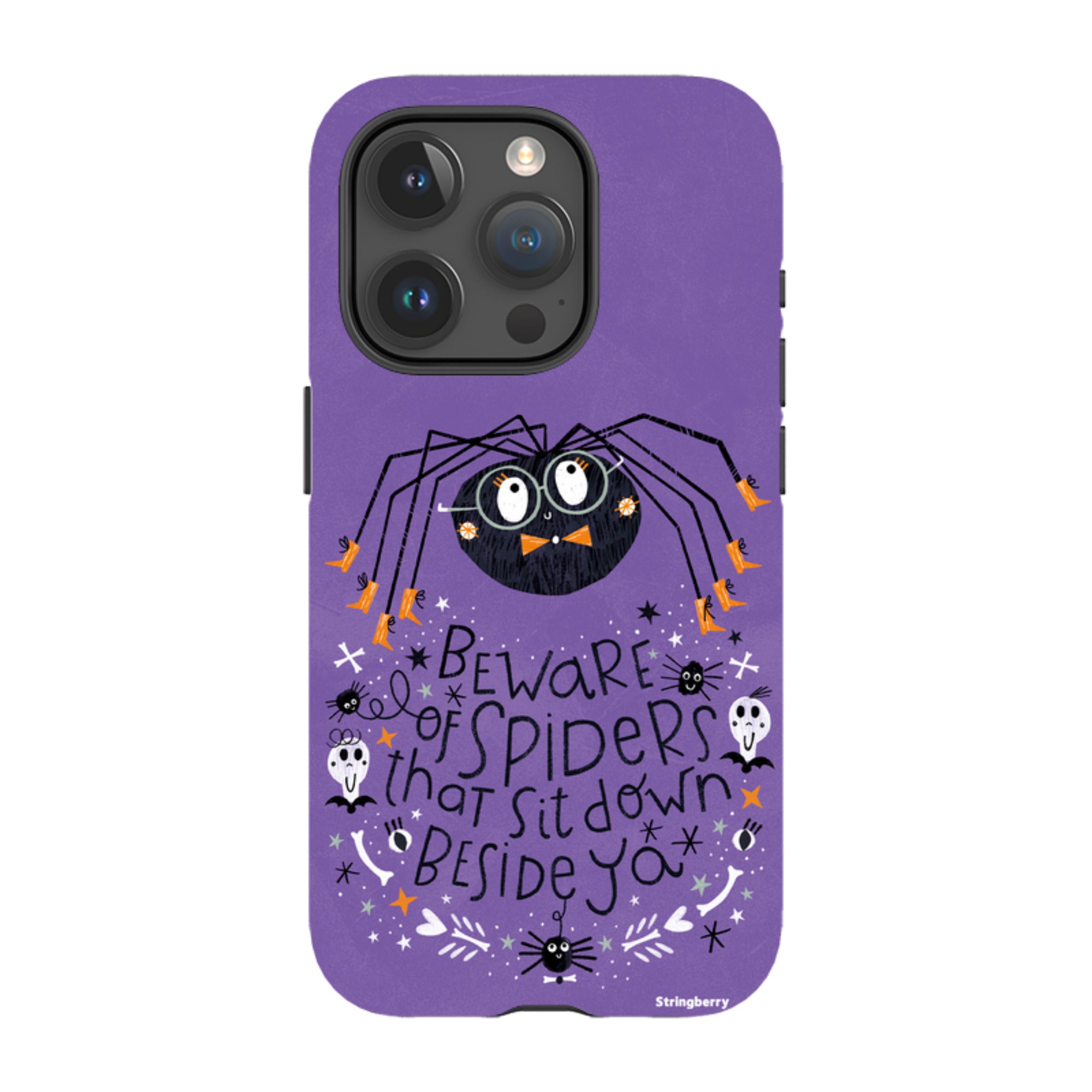 iPhone Tough Case - Spider By Ali Brookes