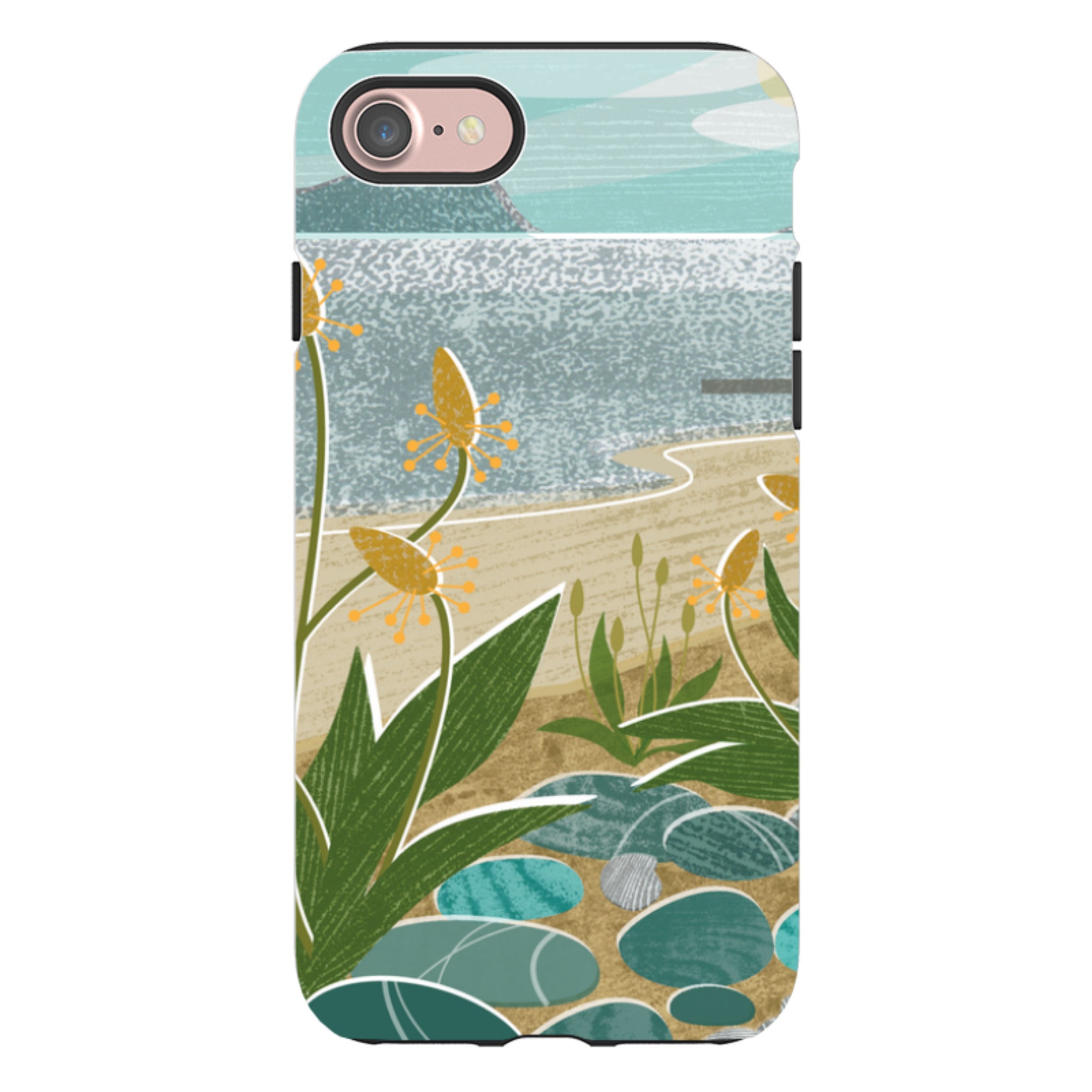 iPhone Tough Case - Shoreline By Liane Payne