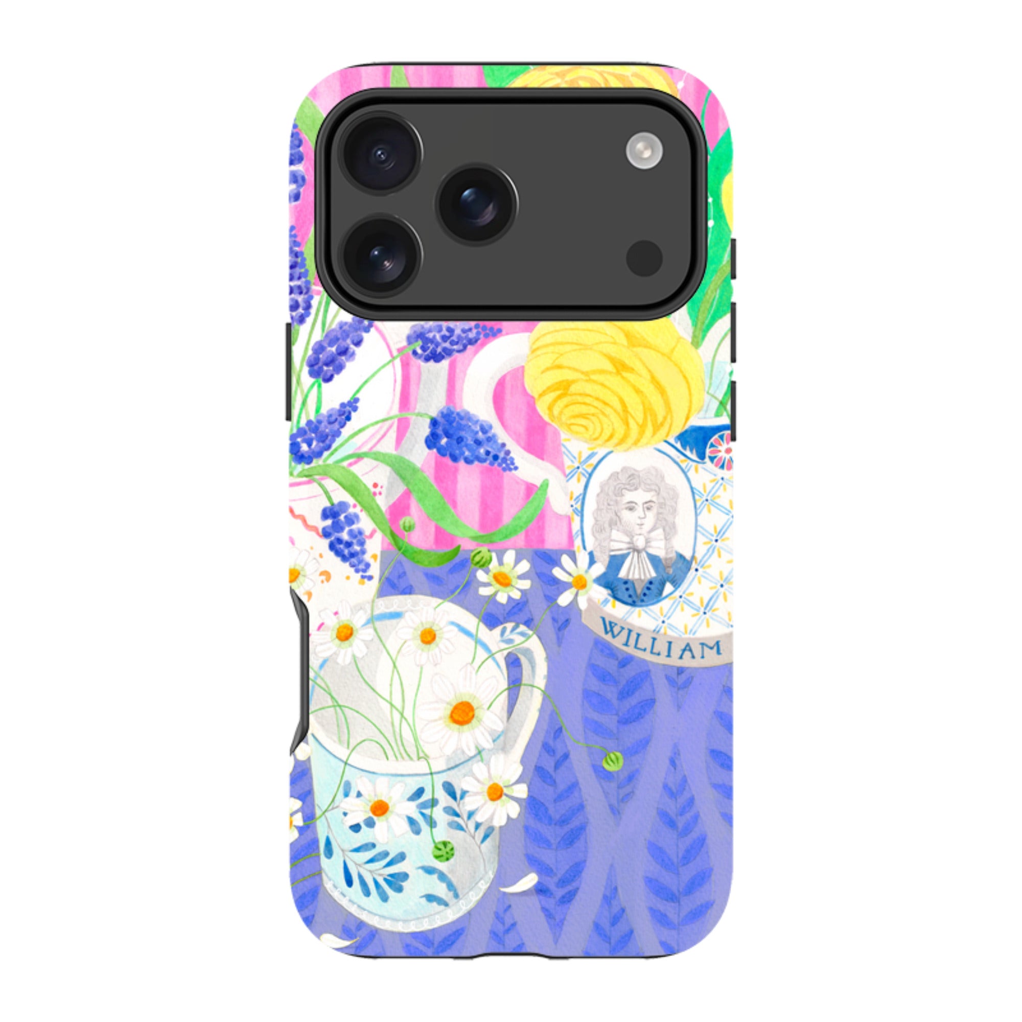 iPhone Tough Case - Muscari Flowers By Bex Parkin