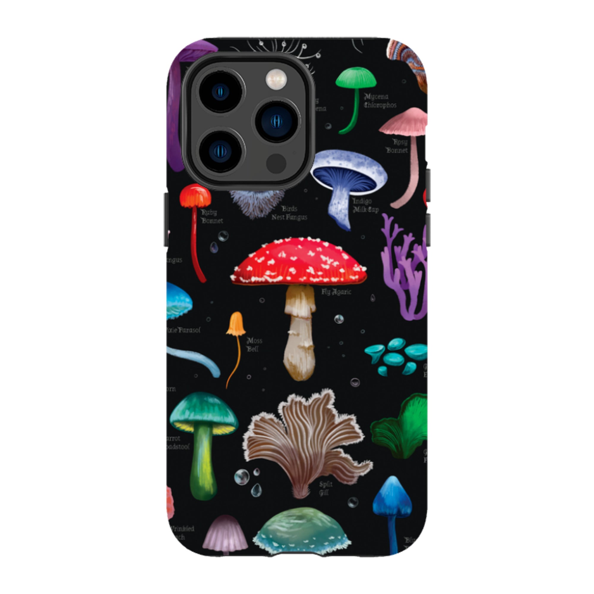 iPhone Tough Case - Mushrooms By Anna Stead