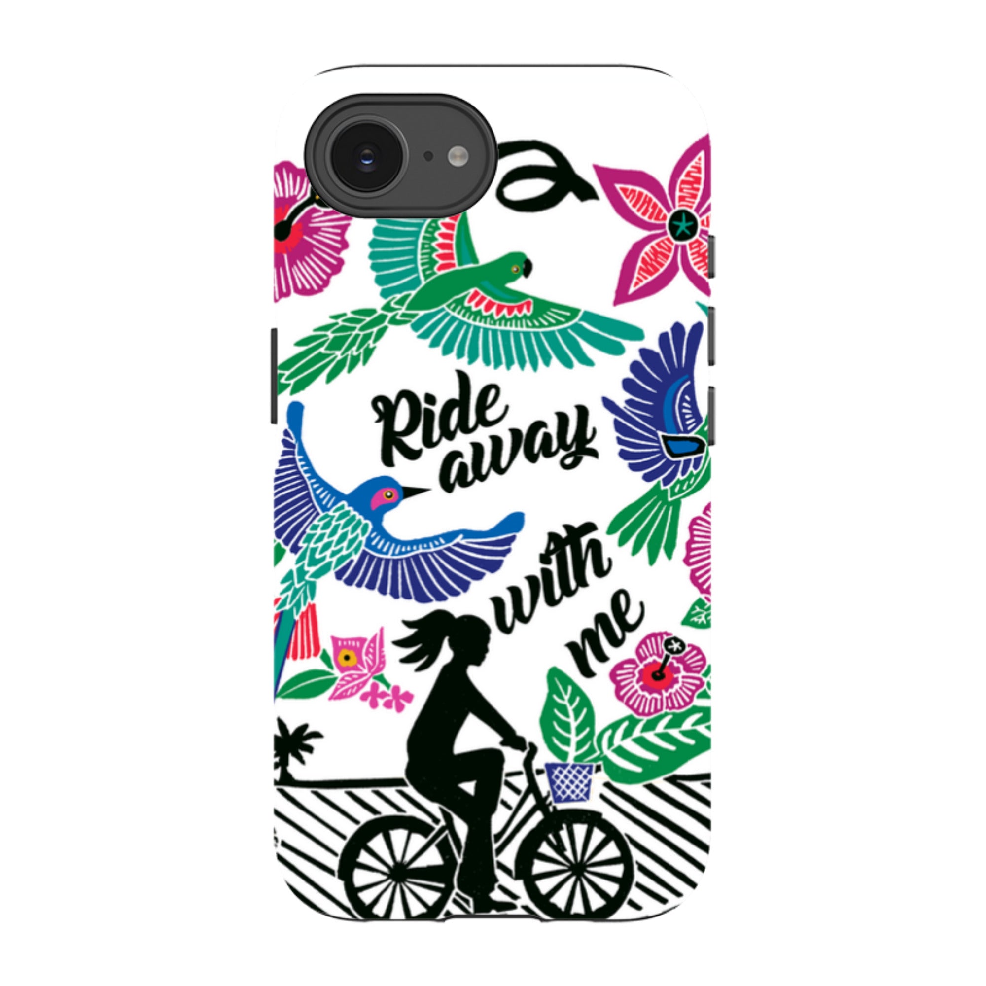 iPhone Tough Case - Ride With Me By Kate Heiss