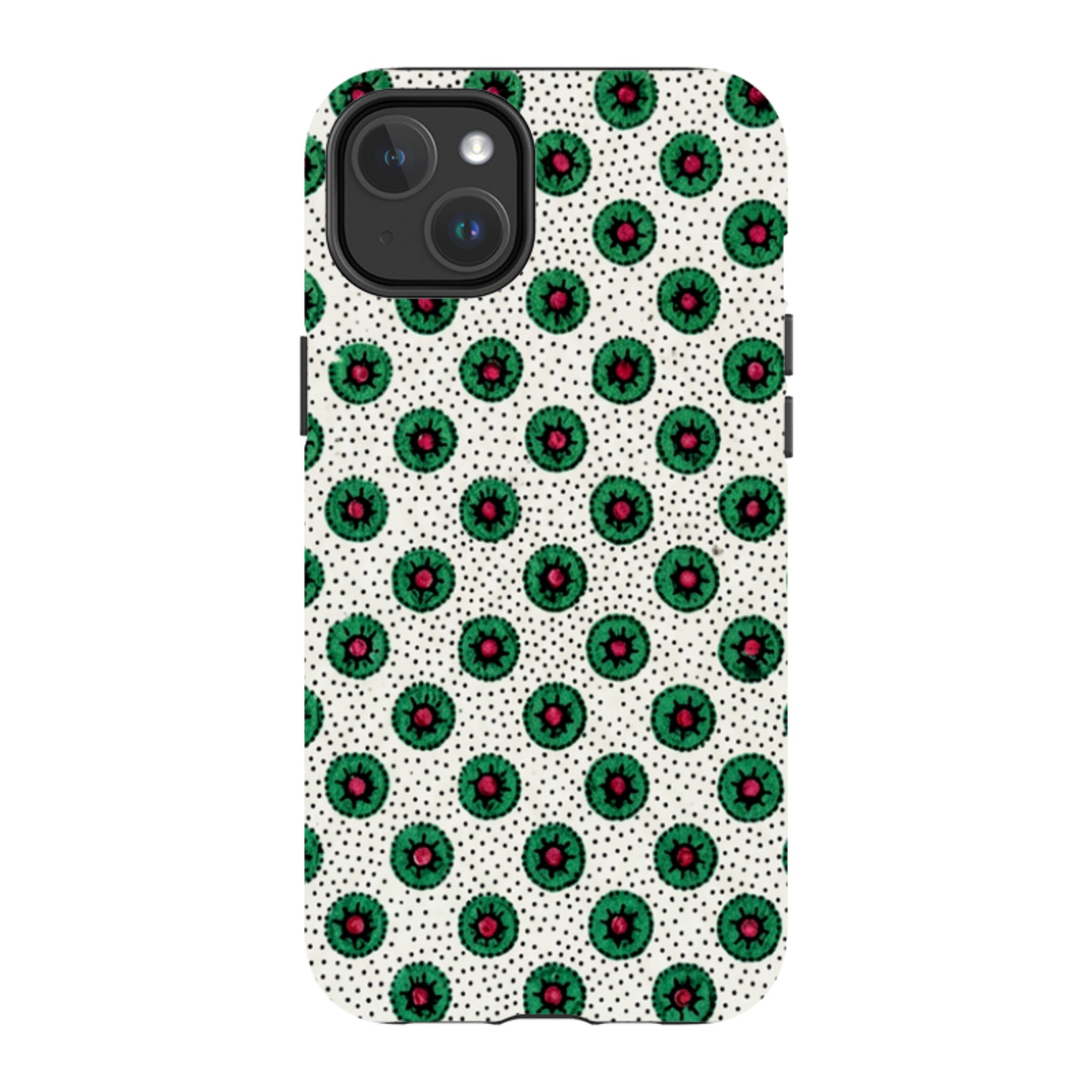 iPhone MagSafe Tough Case - Green Medallion