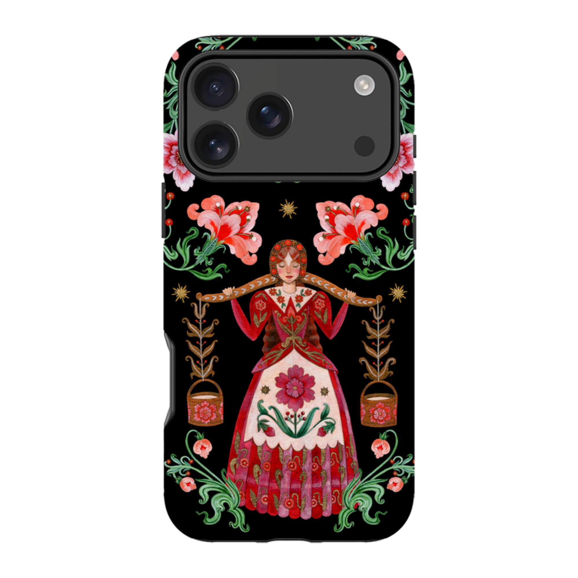 iPhone MagSafe Tough Case - Eight Maids A Milking By Maria Matos