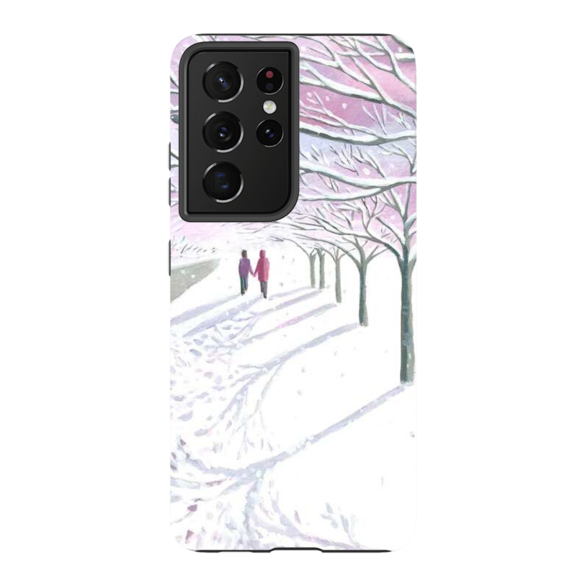 Samsung Tough Case - Snowy Park By Mary Stubberfield