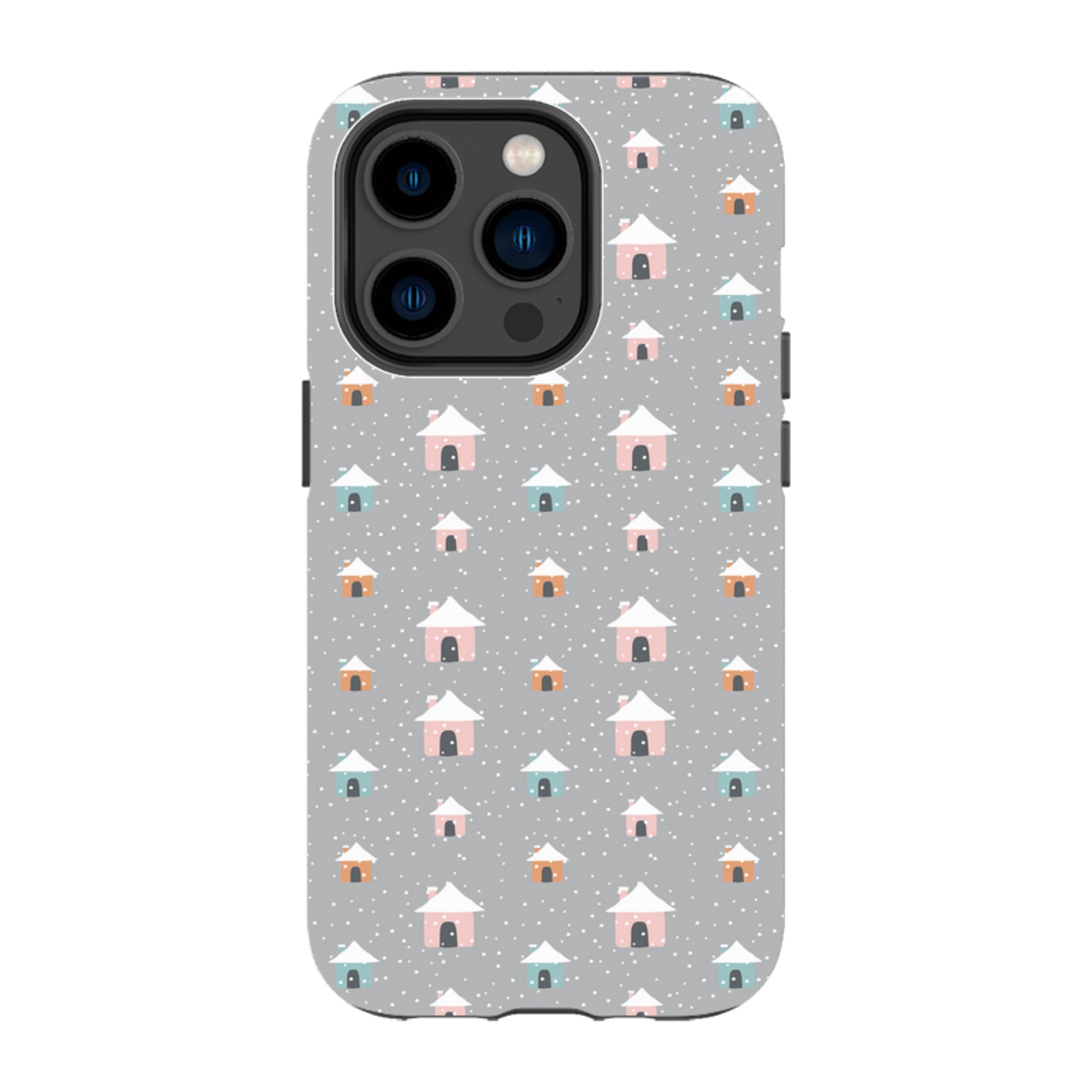 iPhone Tough Case - House Pattern