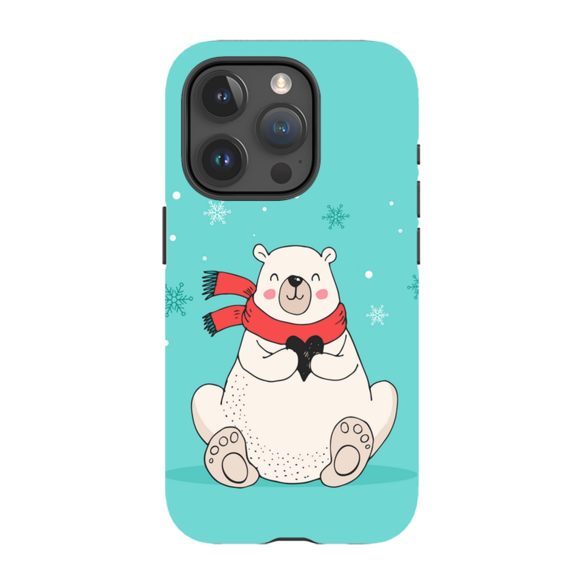 iPhone Tough Case - Xmas Bear