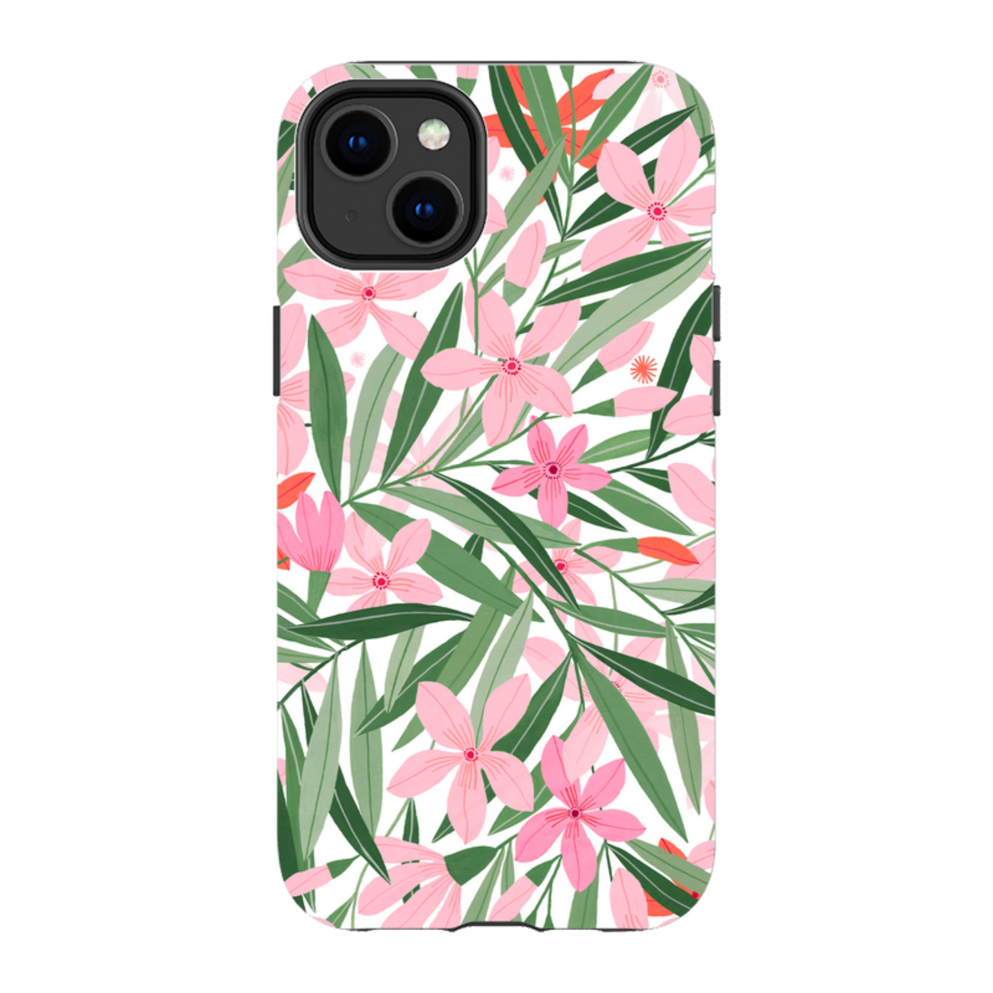 iPhone Tough Case - Oleandro Pattern By Madalina Andronic