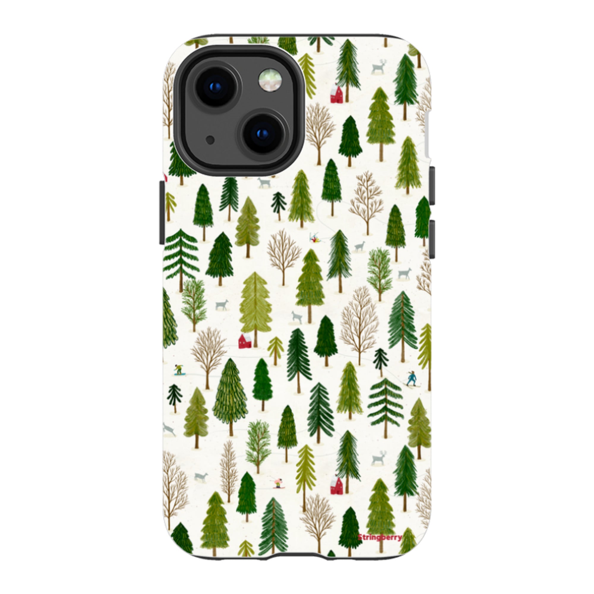 iPhone Tough Case - Winter Landscape IV By Katherine Quinn