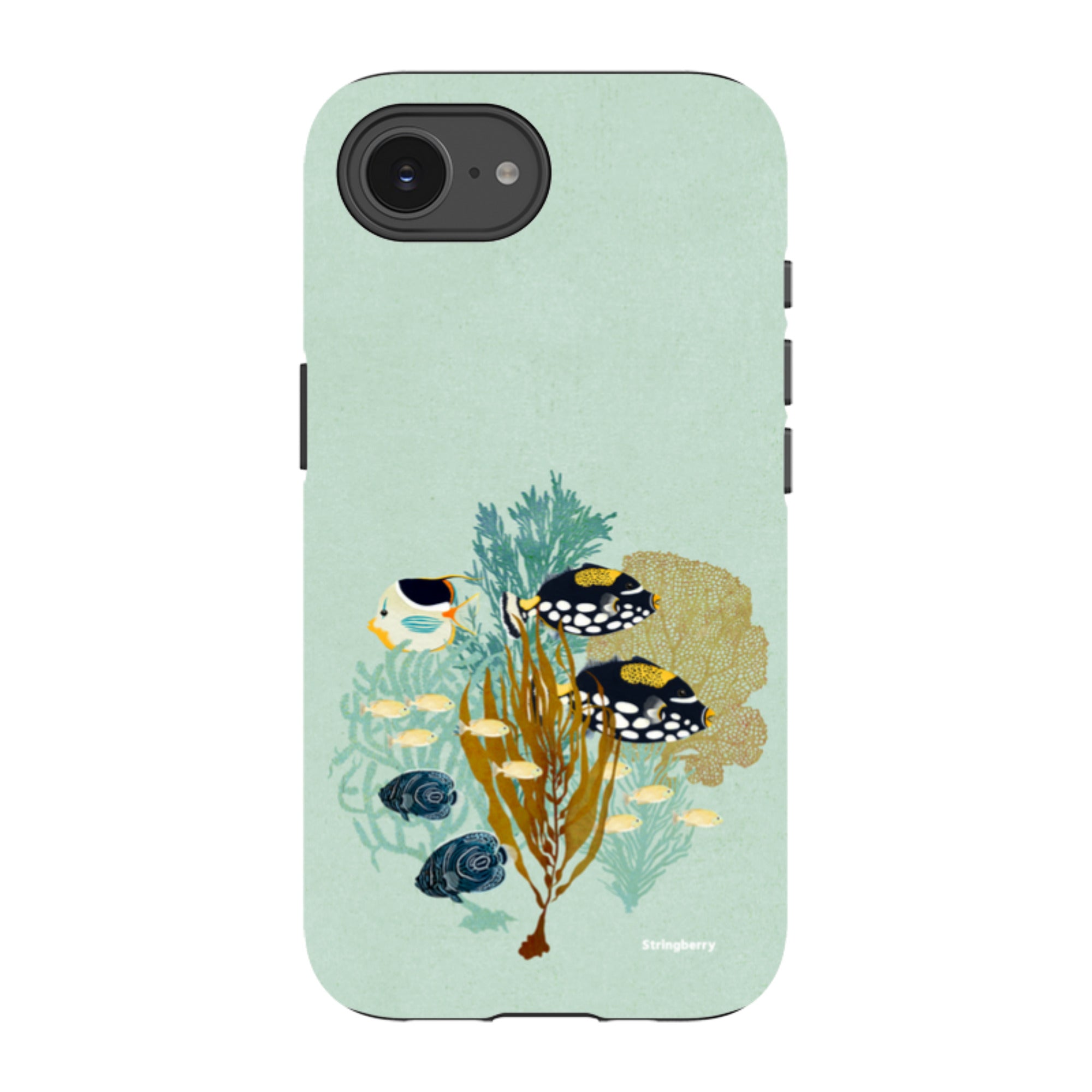 iPhone Tough Case - Fish Town By Katherine Quinn