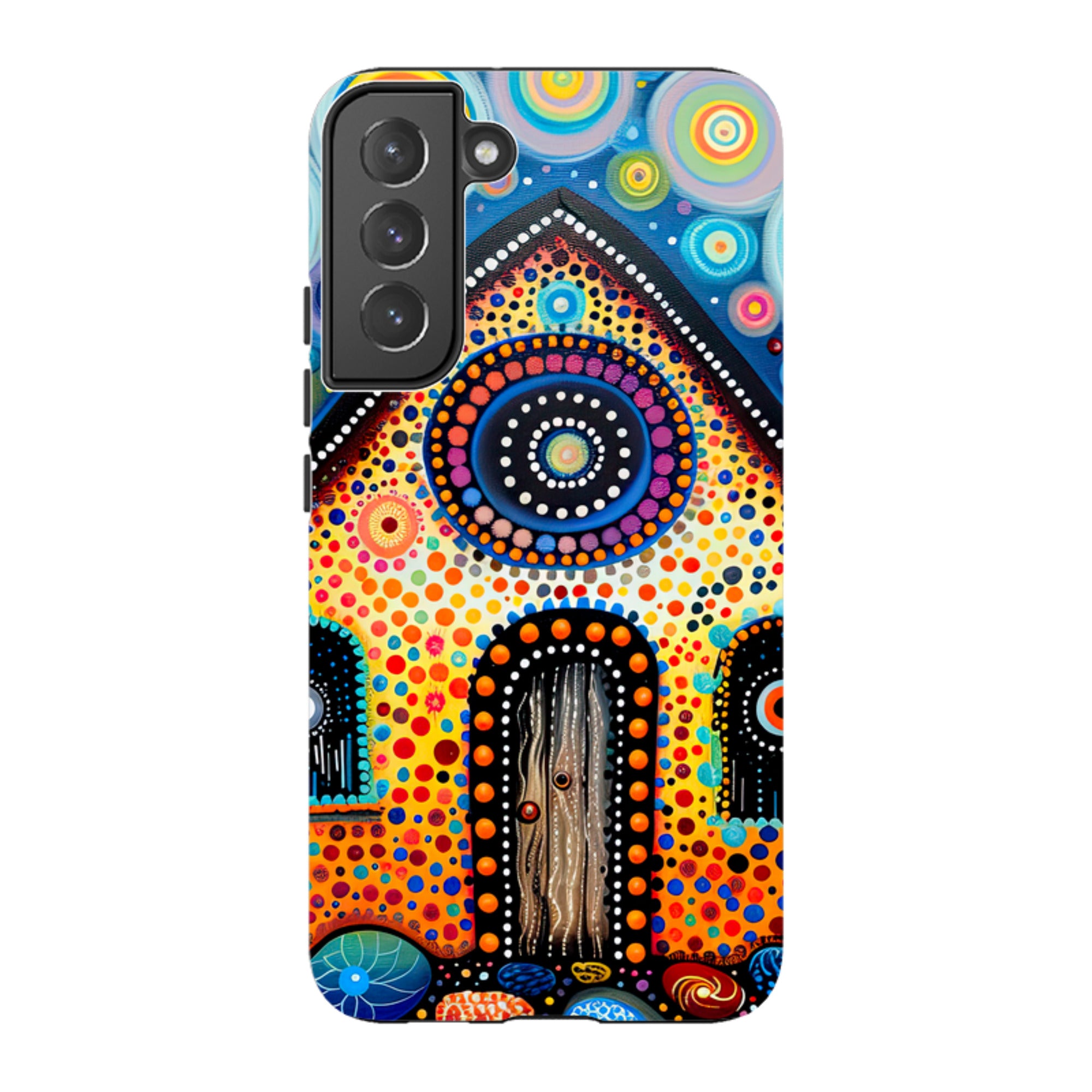 Samsung Tough Case - Folk Art House III