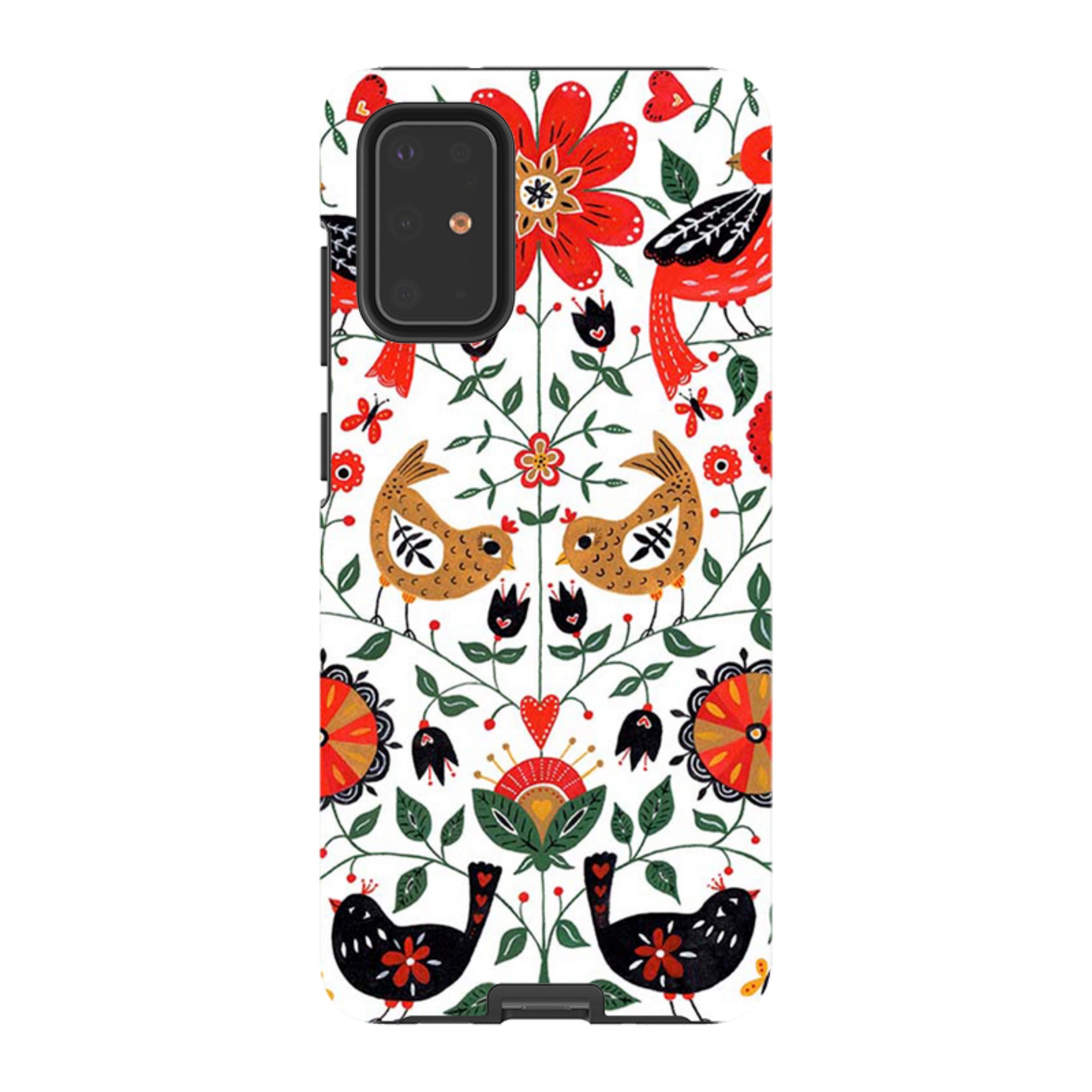 Samsung Tough Case - Birds And Floral By Suzy Taylor