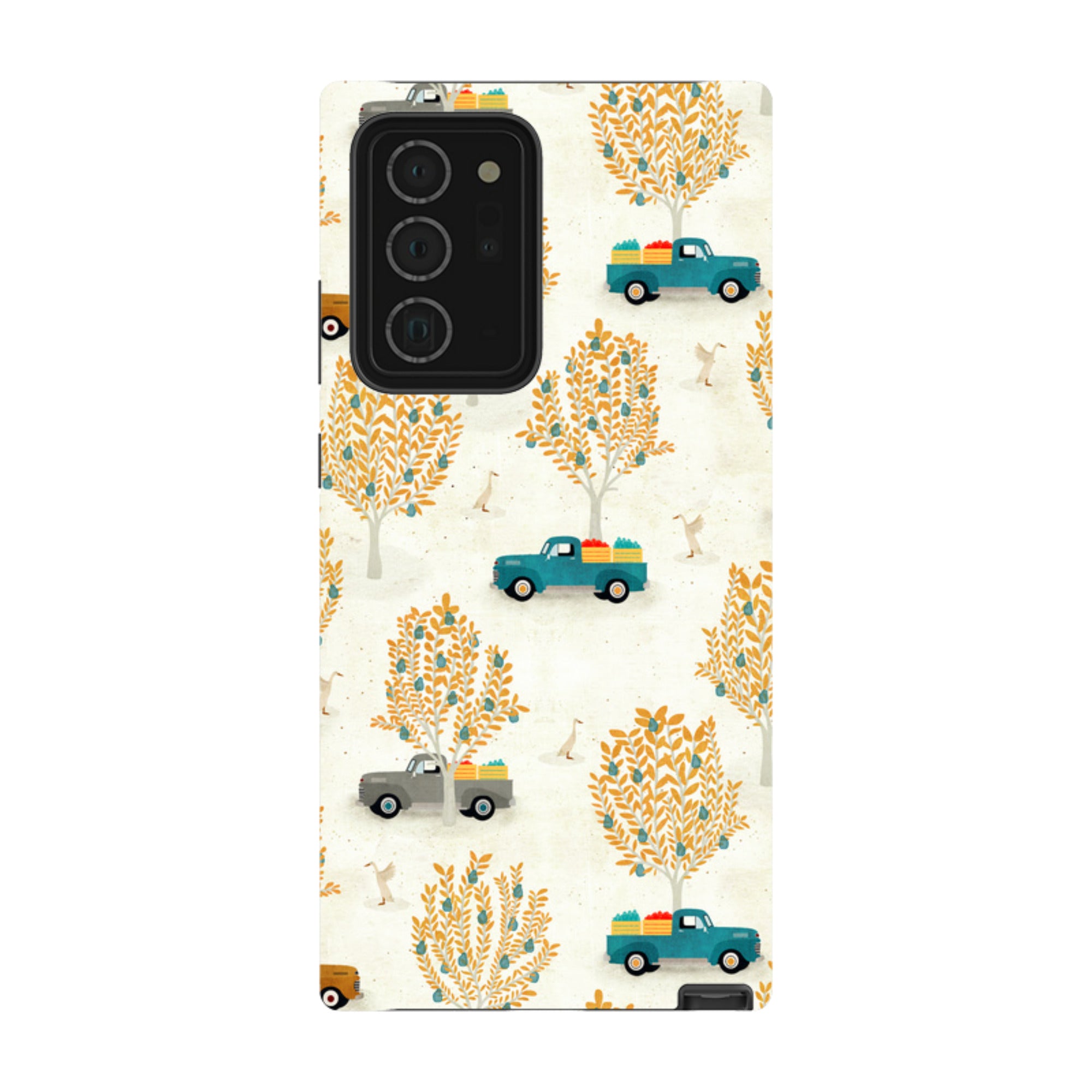 Samsung Tough Case - Pear Trees and Trucks By Katherine Quinn