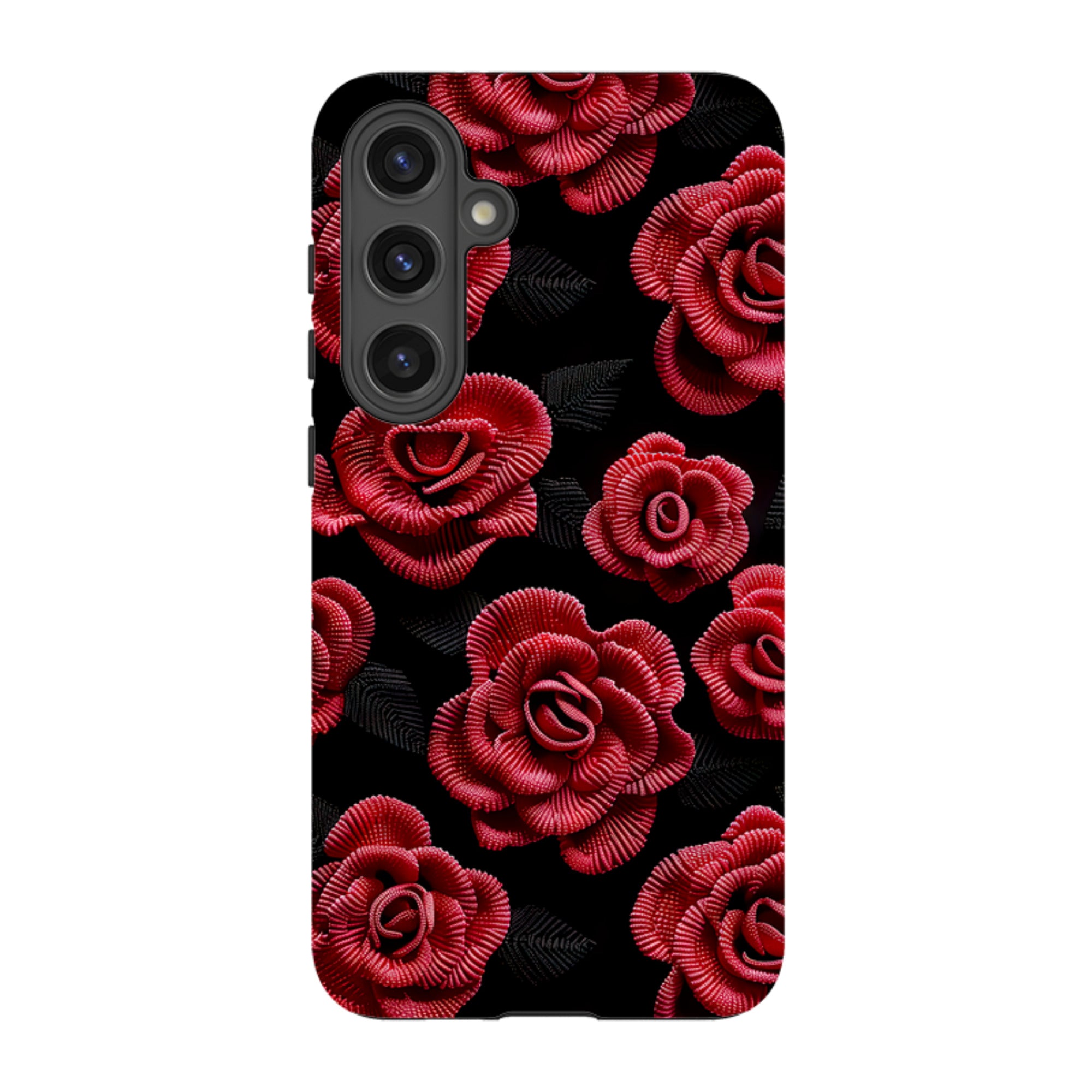 Samsung Tough Case - Dark Roses II