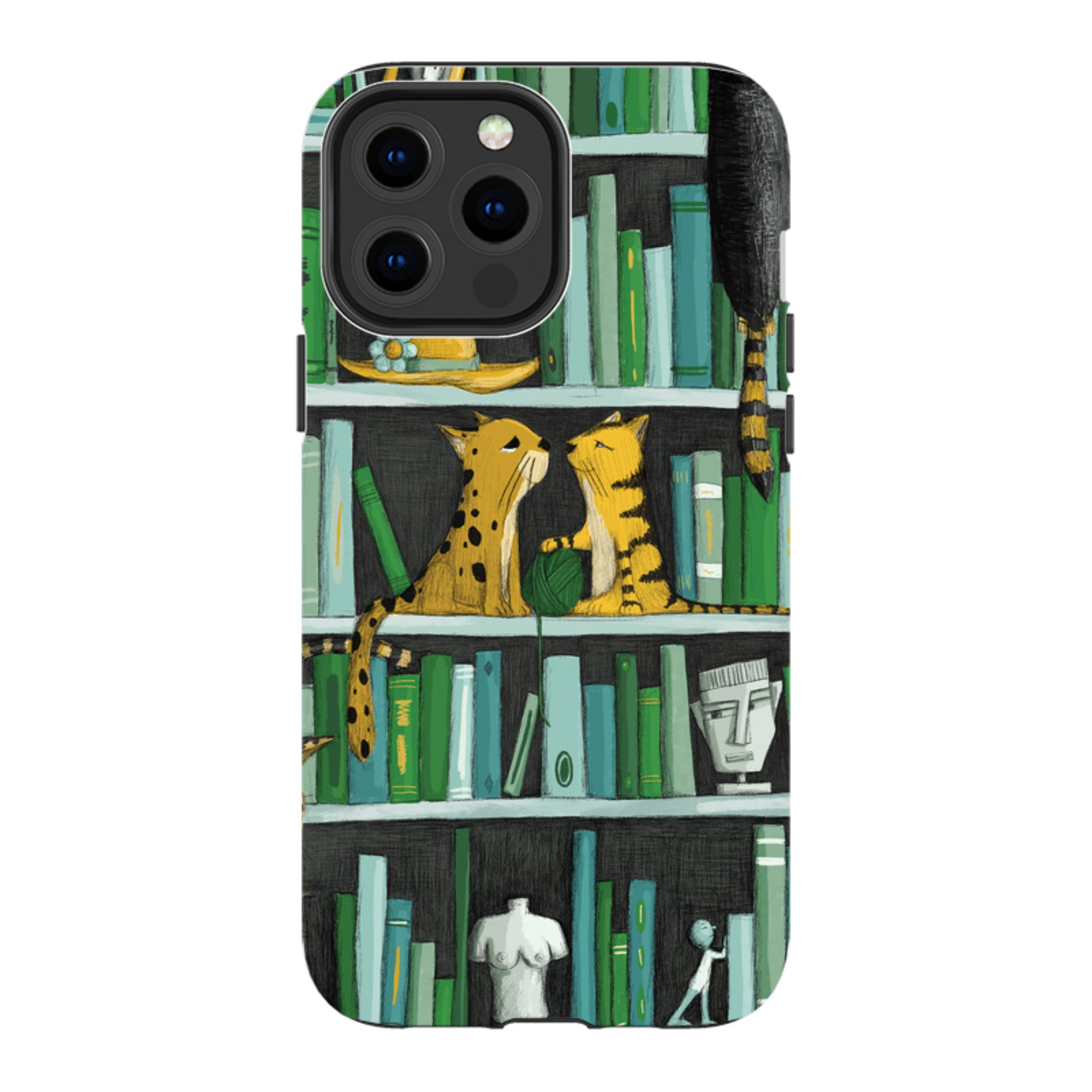 iPhone MagSafe Tough Case - Library Friends By Maja Lindberg