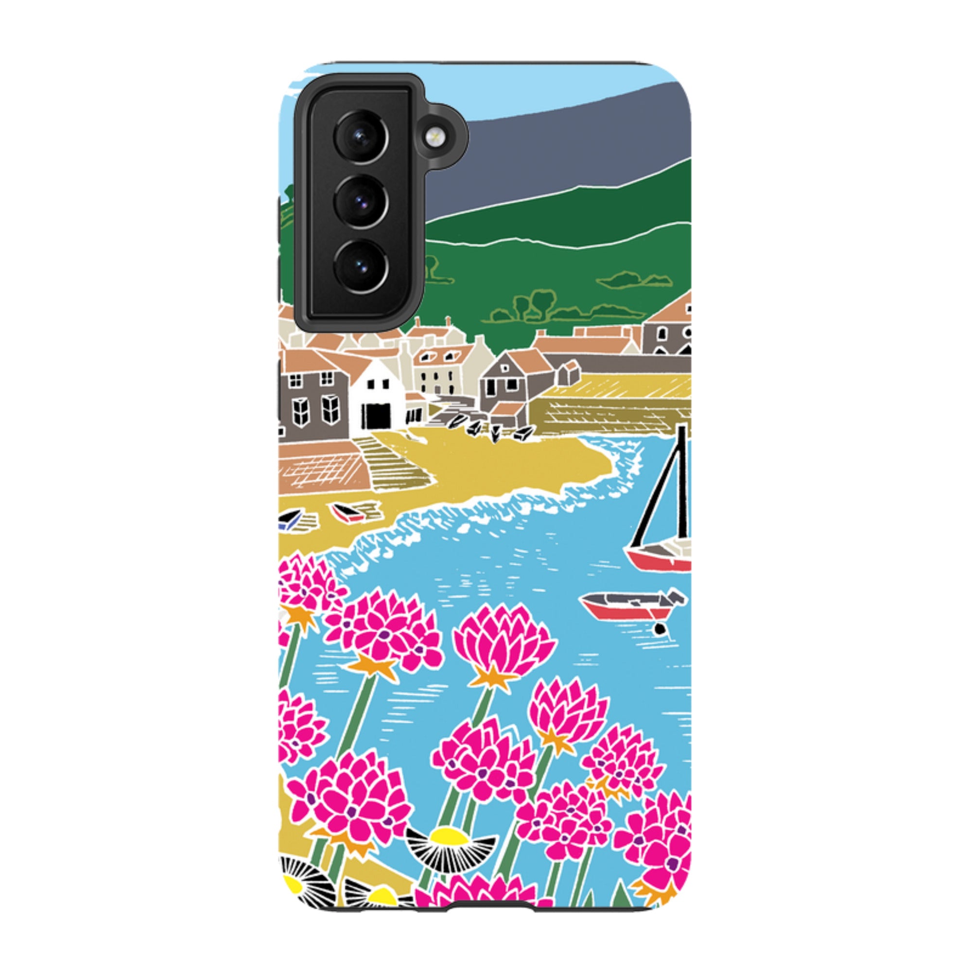 Samsung Tough Case - Quaint Harbour By Kate Heiss