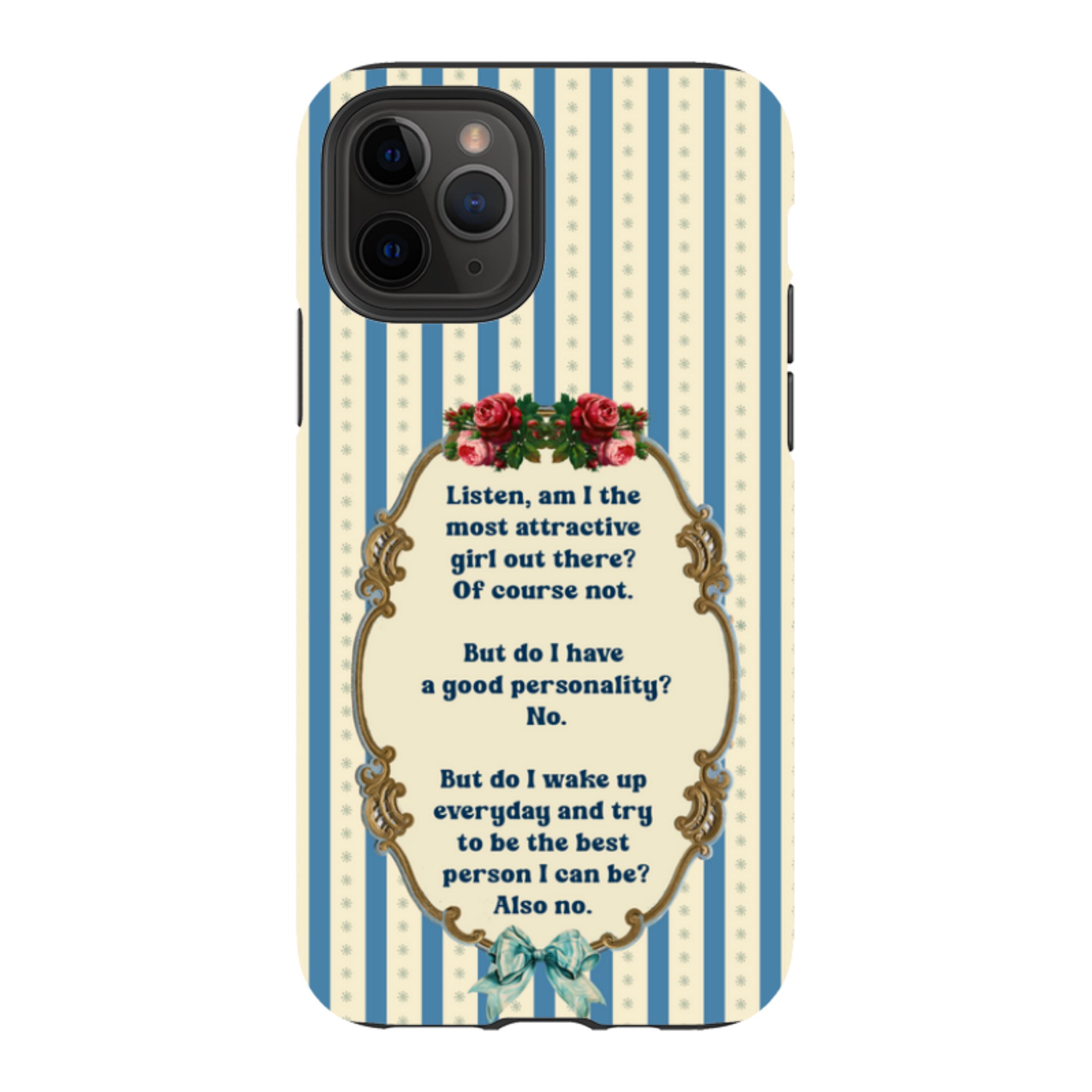 iPhone Tough Case - Attractive By Clare Jordan