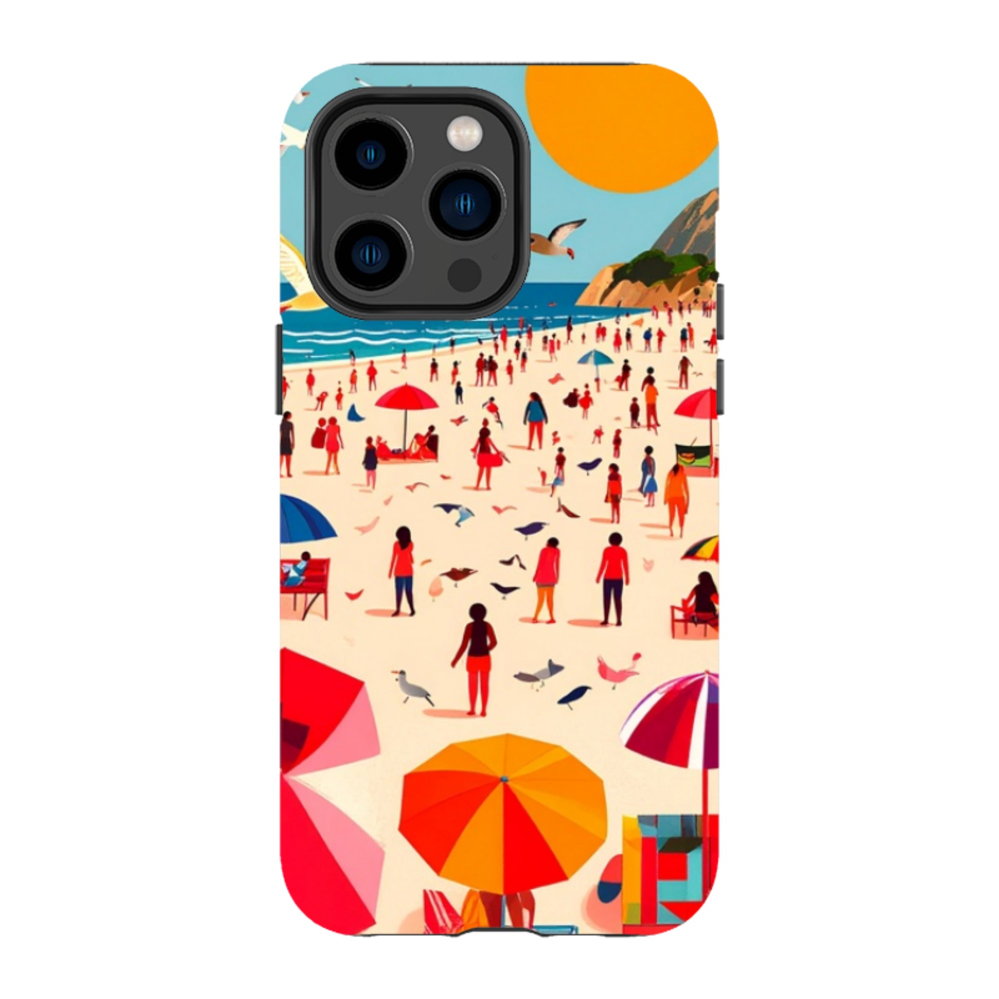iPhone MagSafe Tough Case - Mediterranean Beach Life