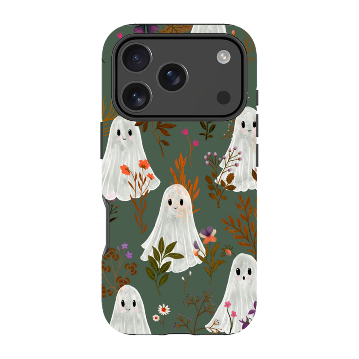 iPhone Tough Case - Ghost in the Garden - Pine By Katherine Quinn
