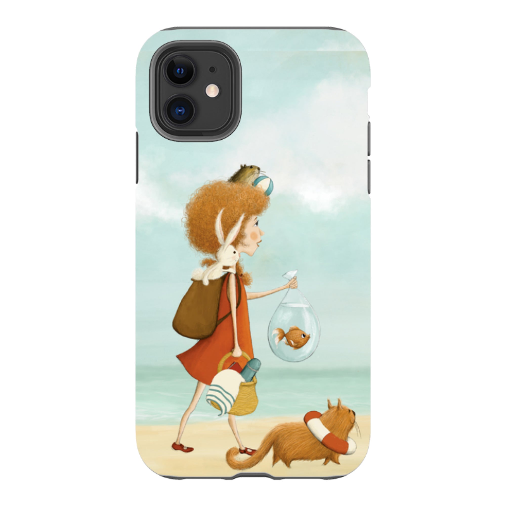 iPhone Tough Case - On Vacation By Maja Lindberg